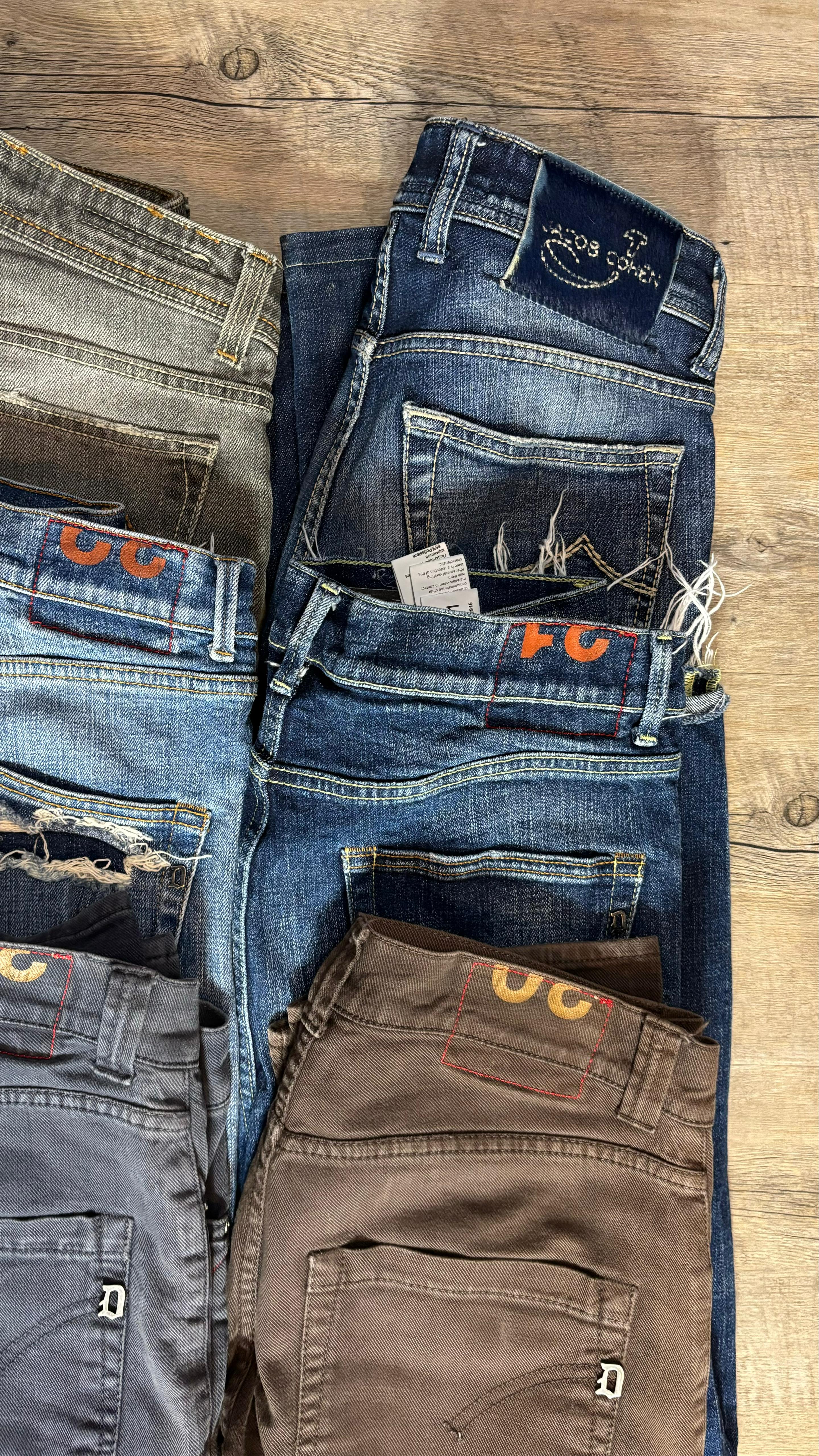Dondup & Jacob Cohen Jeans Bulk x6