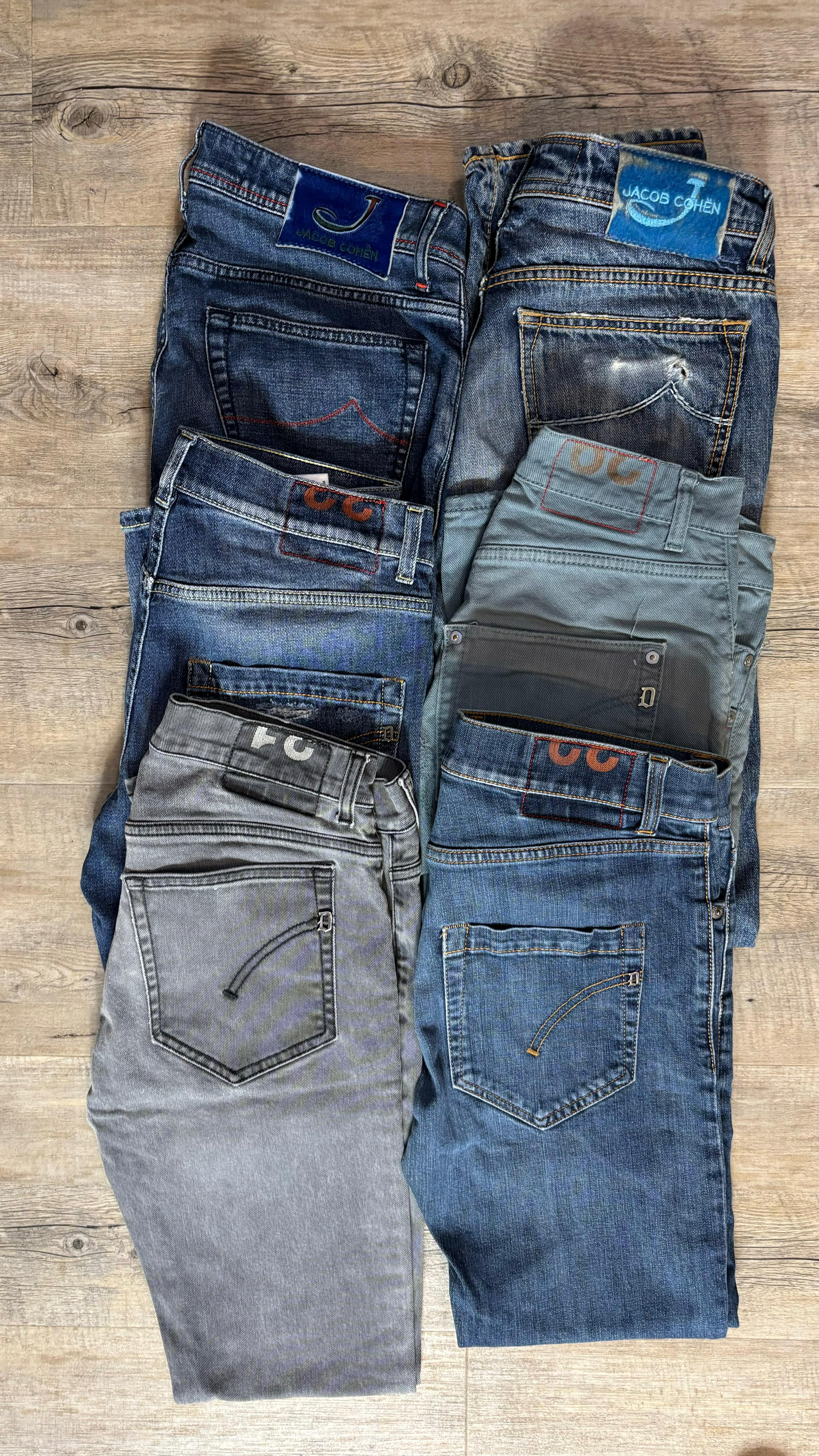 Dondup & Jacob Cohen Jeans Bulk x6