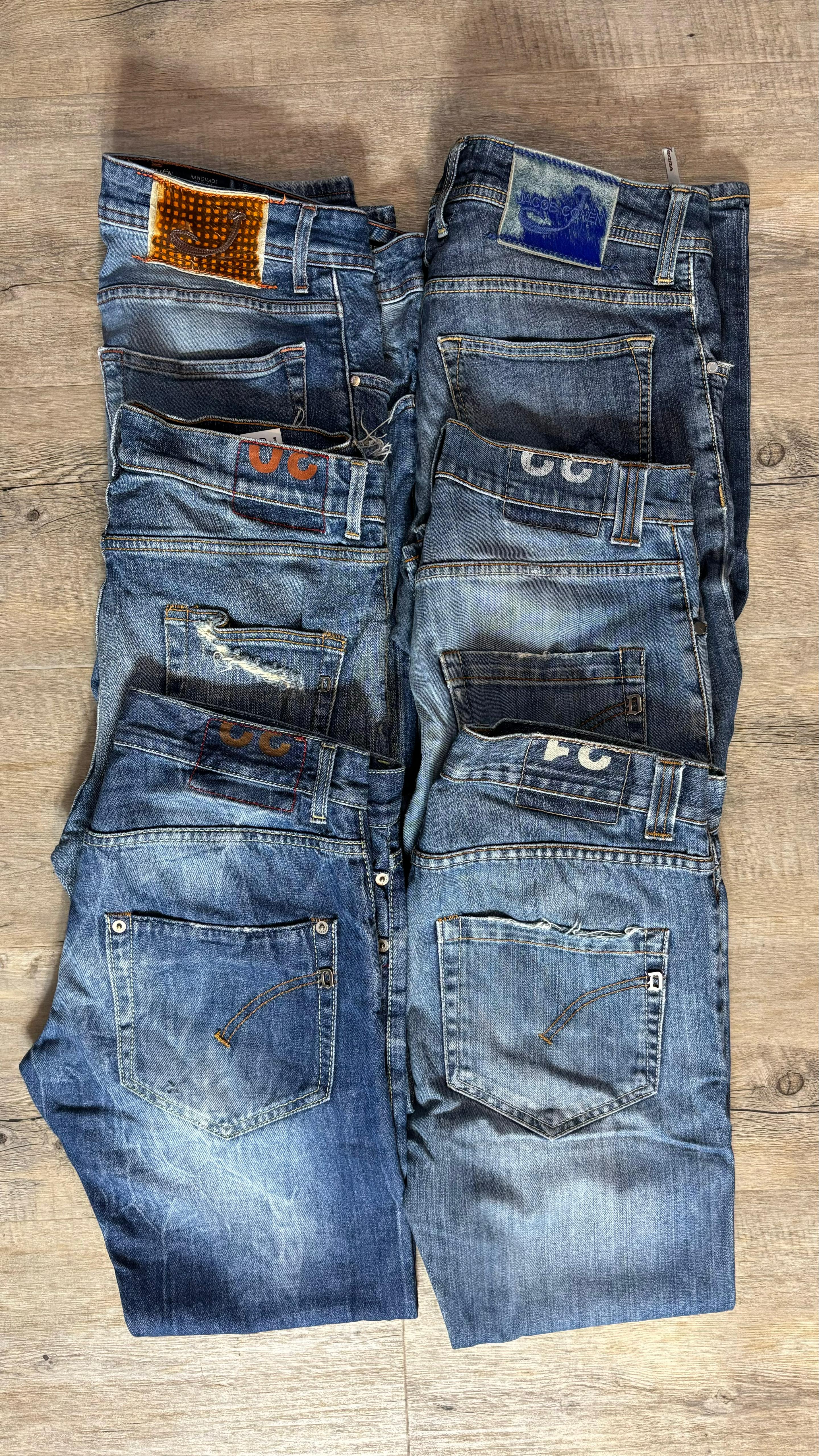 Dondup & Jacob Cohen Jeans Bulk x6