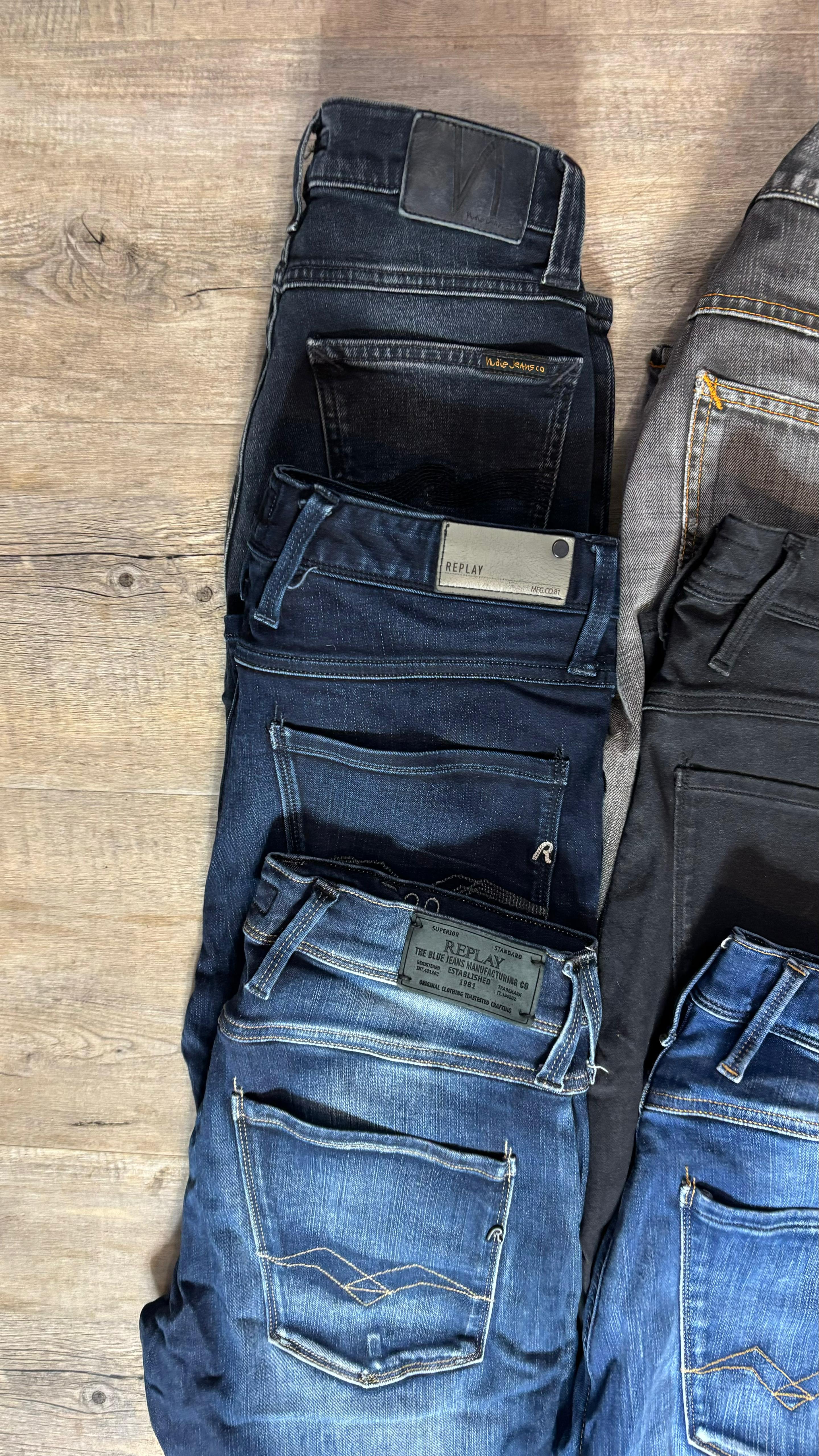 Replay Anbass & Nudie Jeans Bulk x6