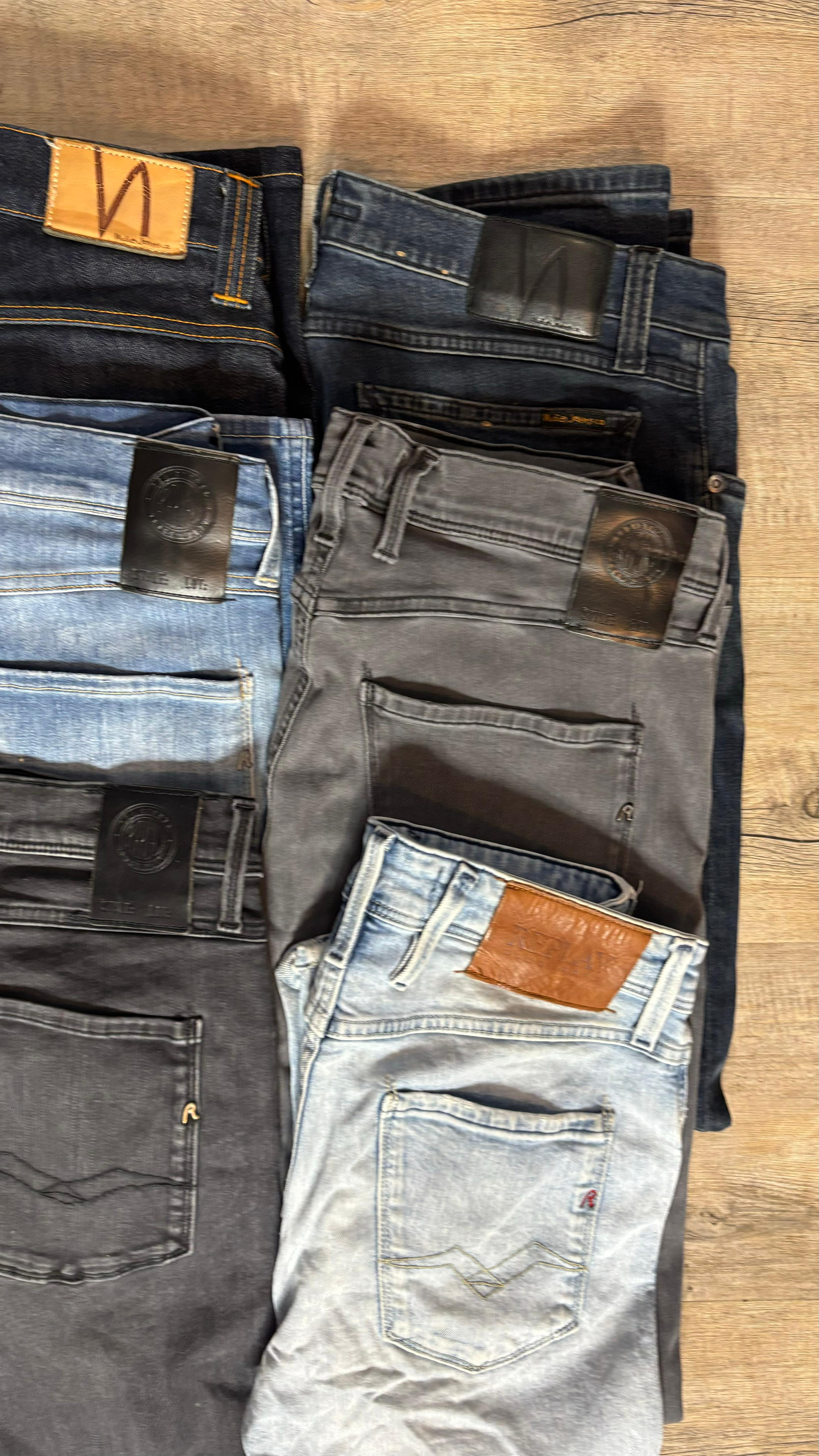 Replay Anbass & Nudie Jeans Bulk x6