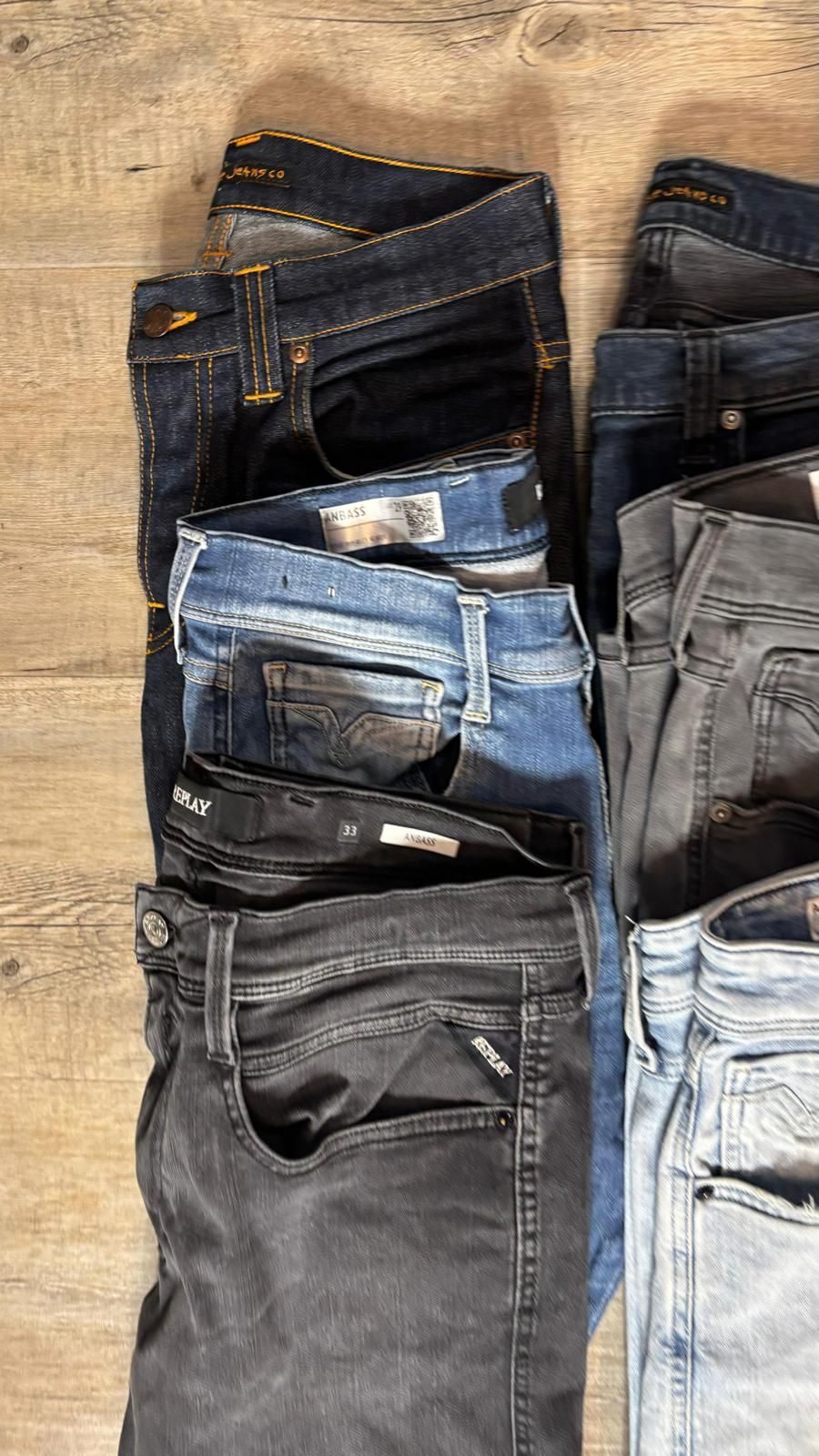 Replay Anbass & Nudie Jeans Bulk x6
