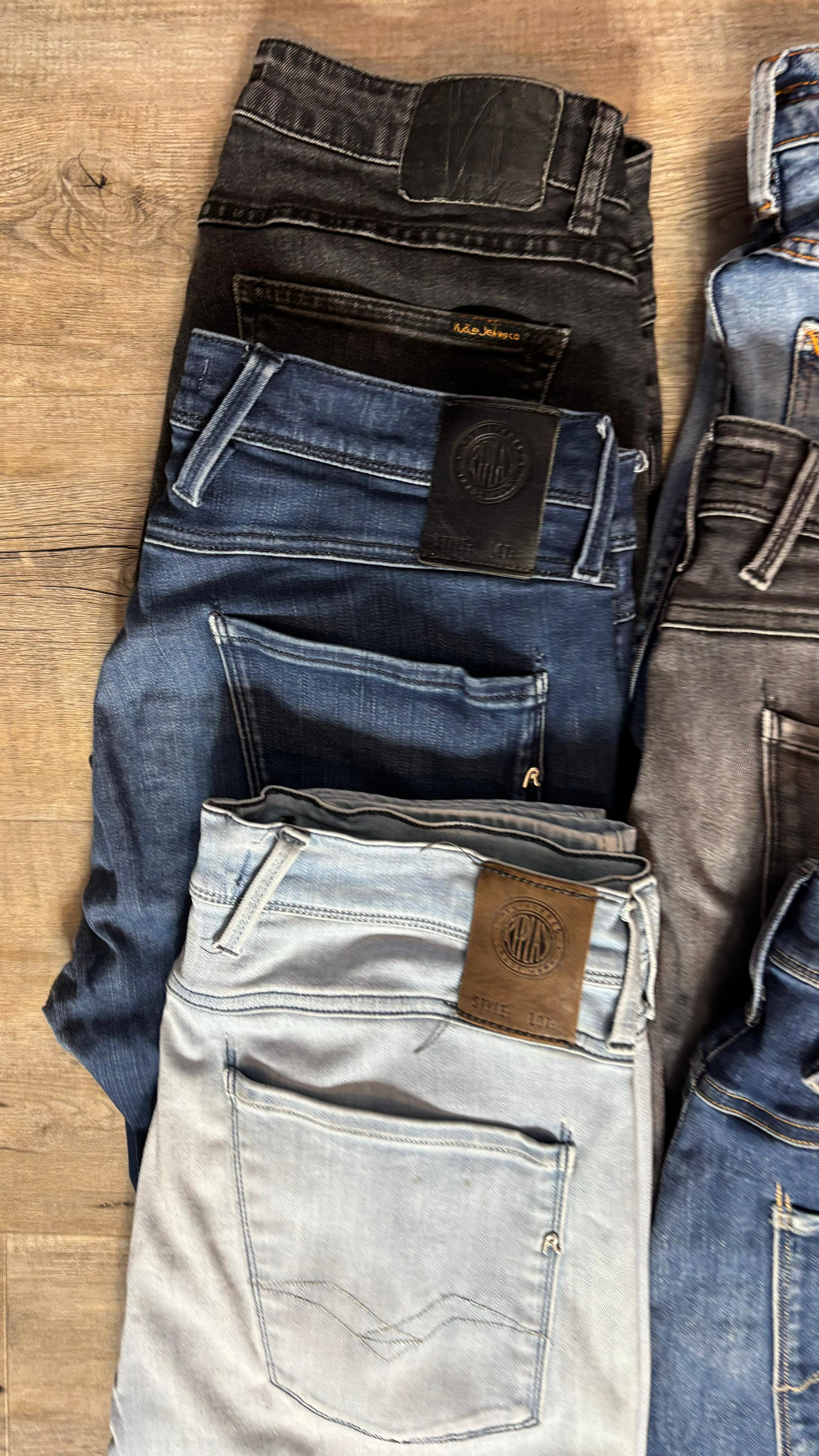 Replay Anbass & Nudie Jeans Bulk x6