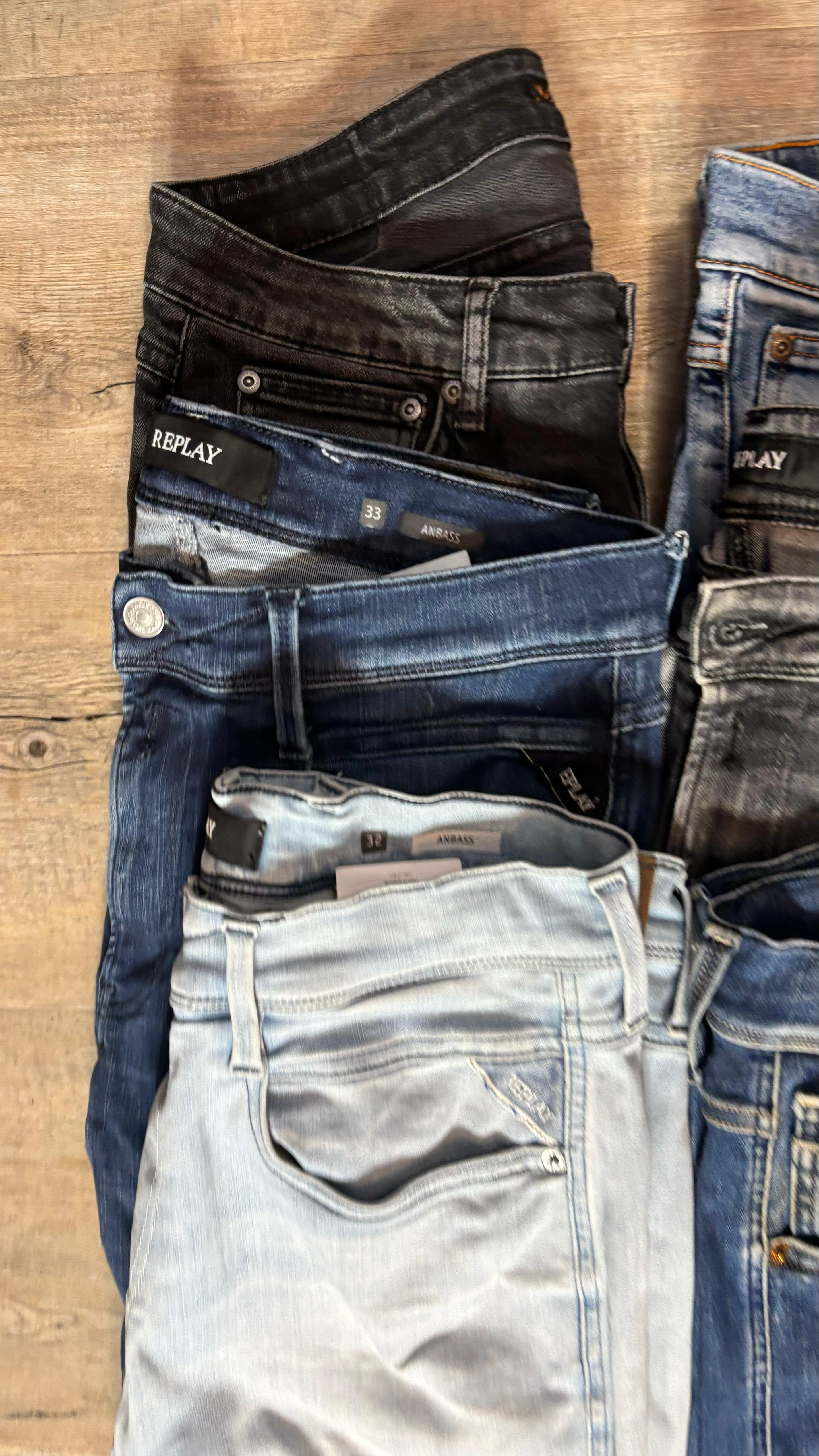 Replay Anbass & Nudie Jeans Bulk x6