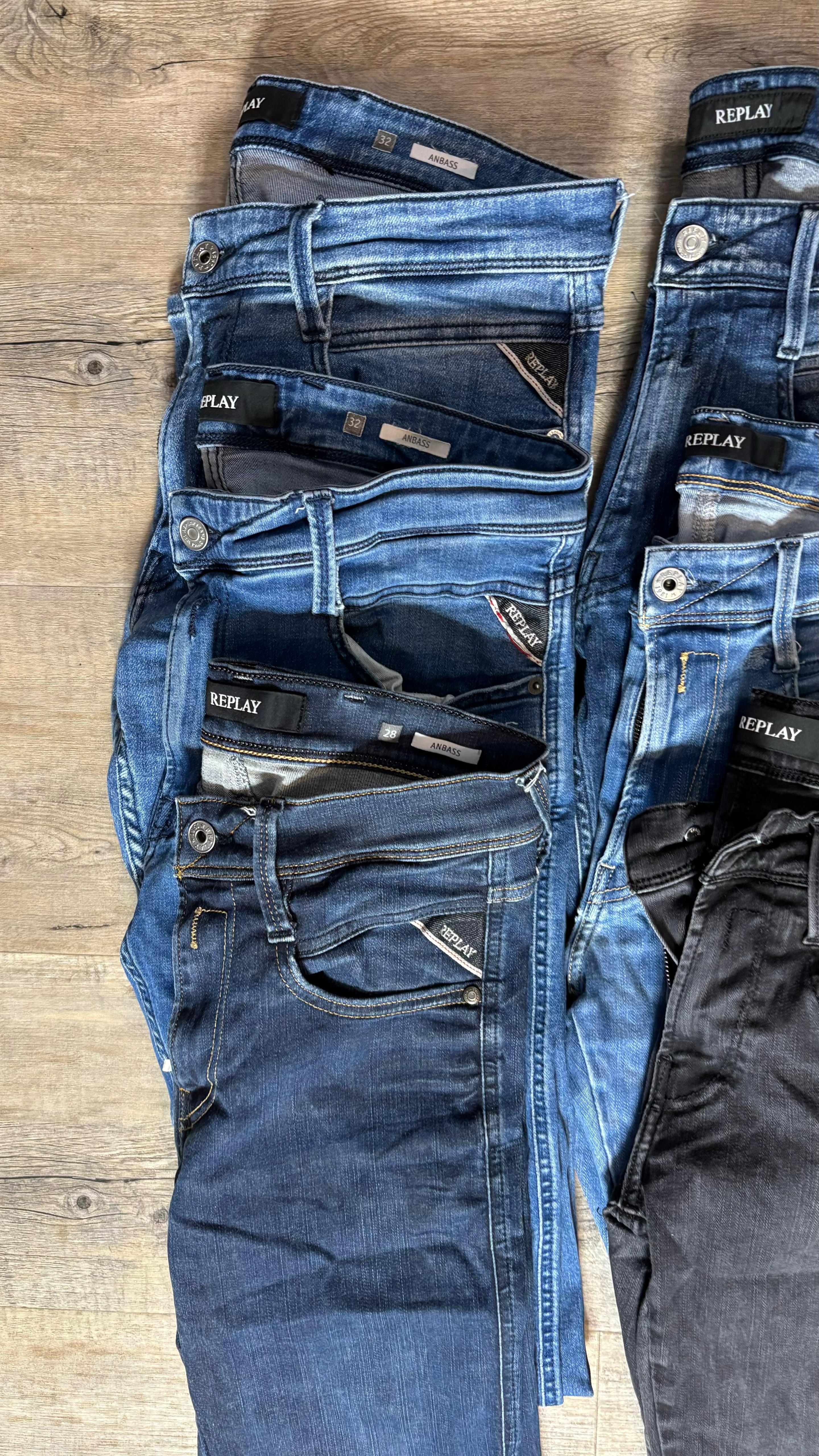 Replay Anbass Jeans Bulk x6