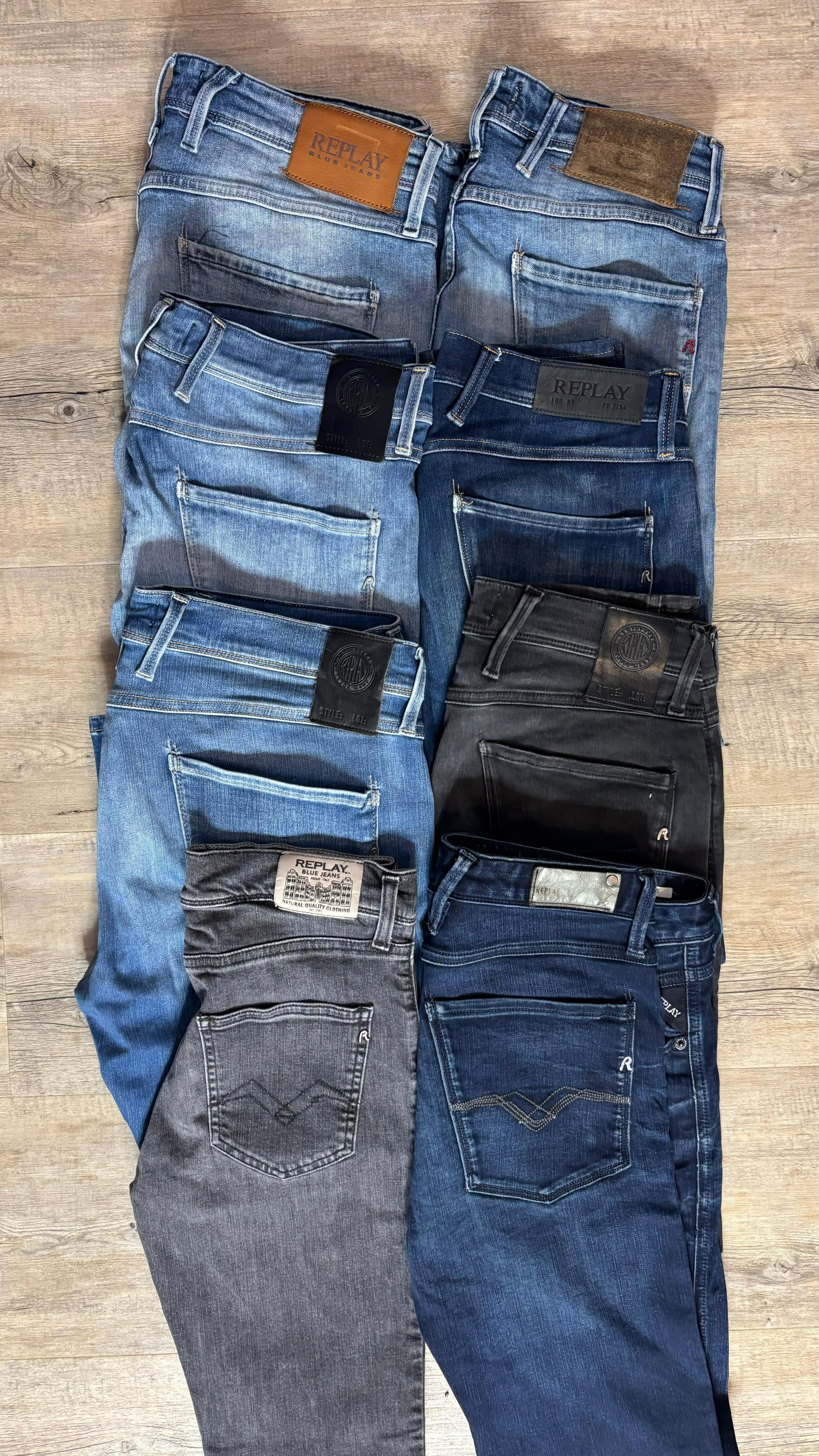 Replay Anbass Jeans Bulk x8