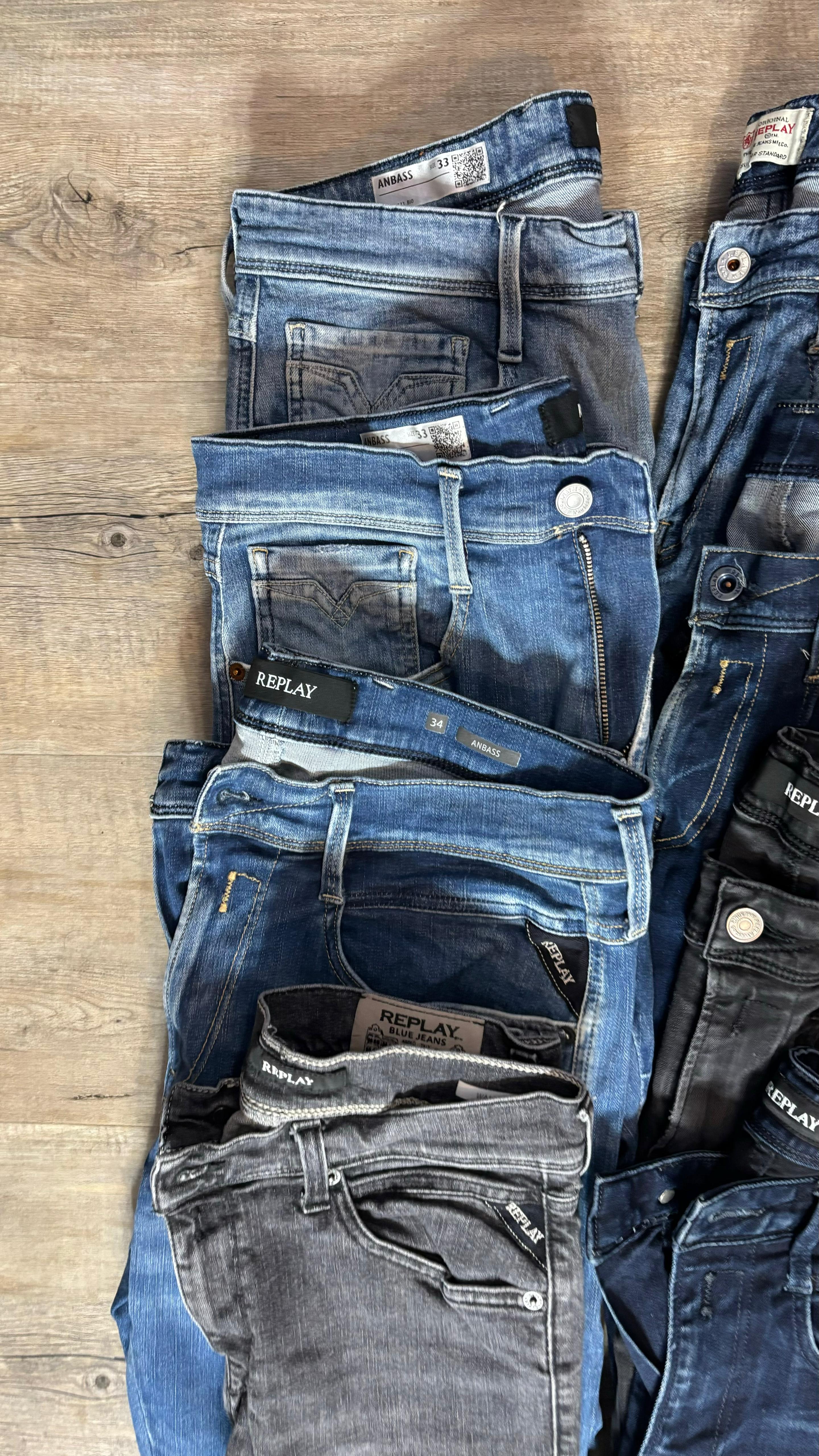 Replay Anbass Jeans Bulk x8