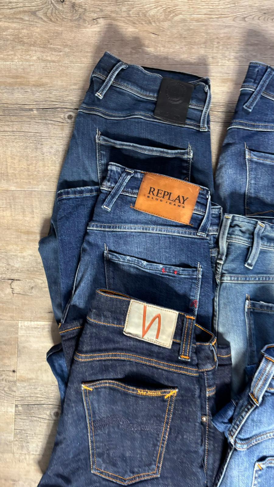 Replay Anbass & Nudie Jeans Bulk x6