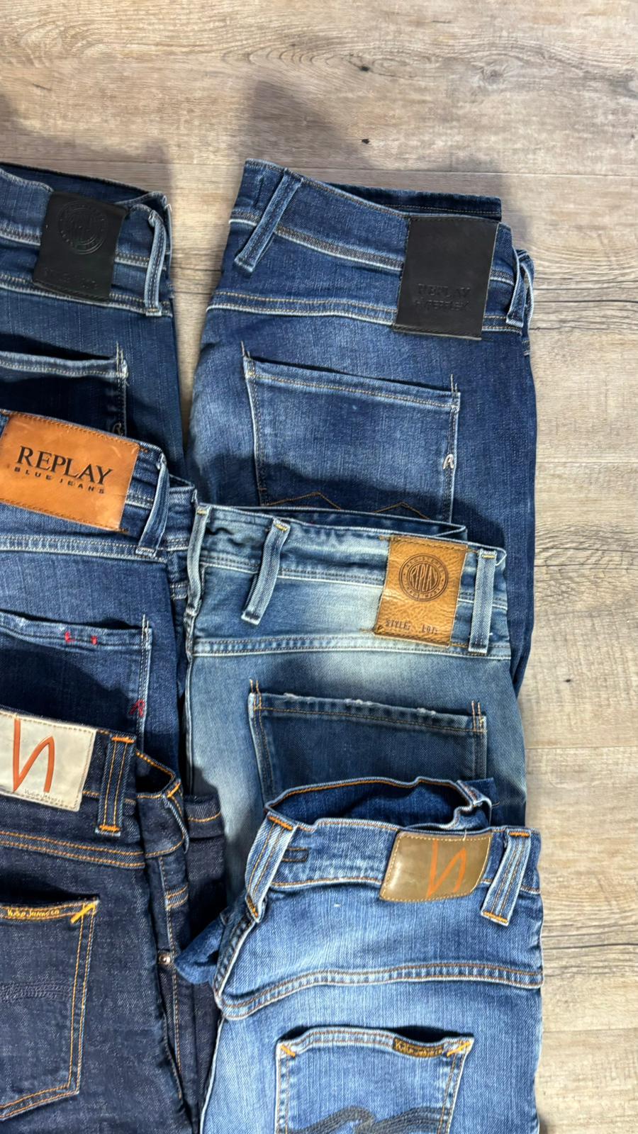 Replay Anbass & Nudie Jeans Bulk x6