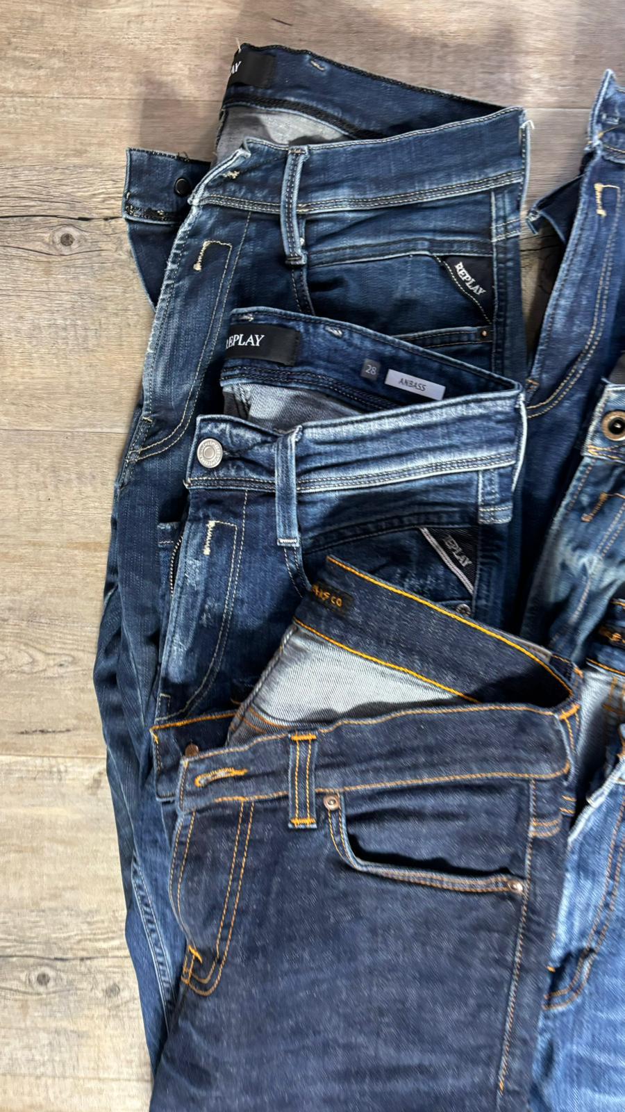 Replay Anbass & Nudie Jeans Bulk x6
