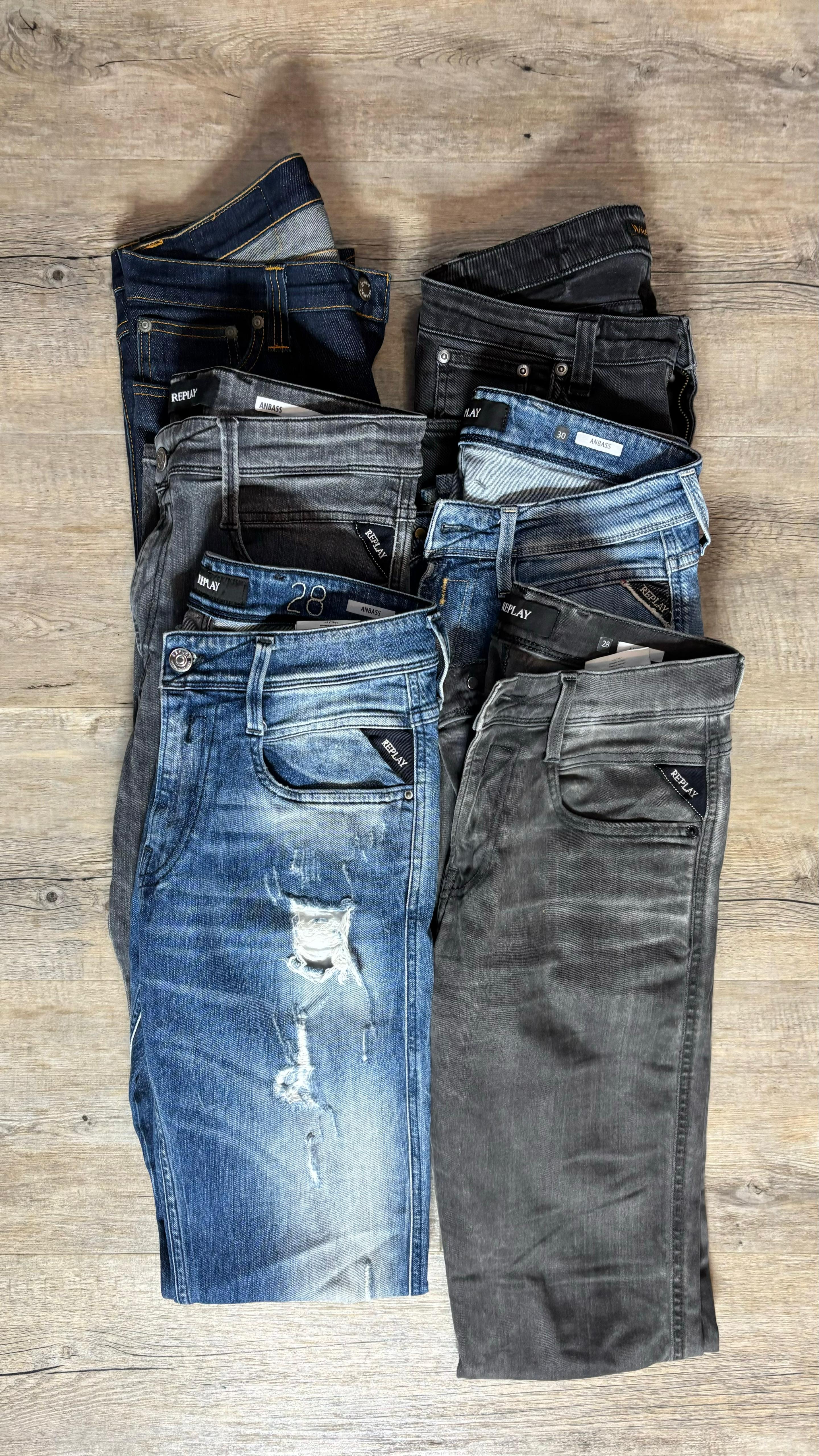 Replay Anbass - Nudie Jeans Bulk x6