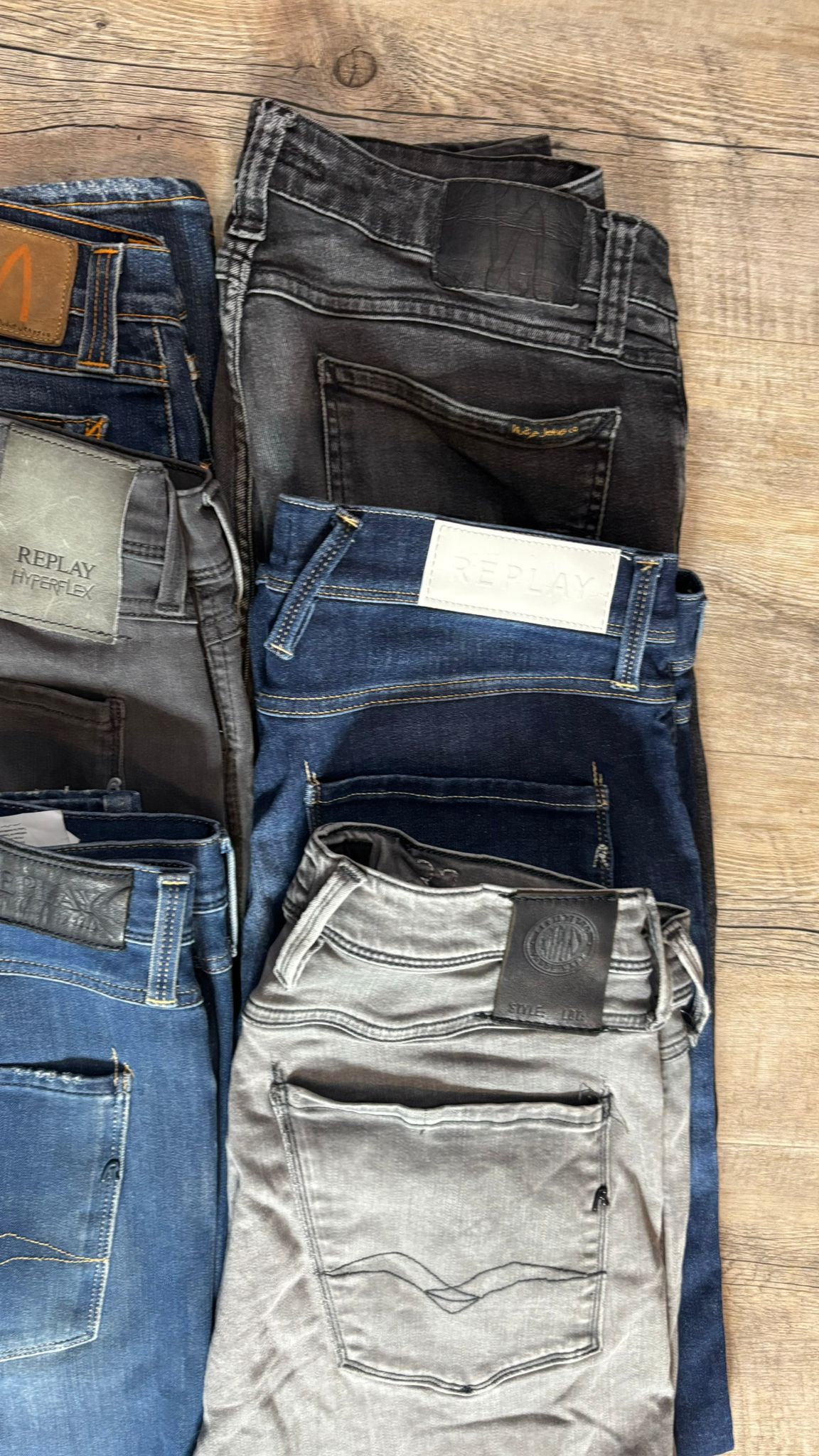 Replay Anbass & Nudie Jeans Bulk x6