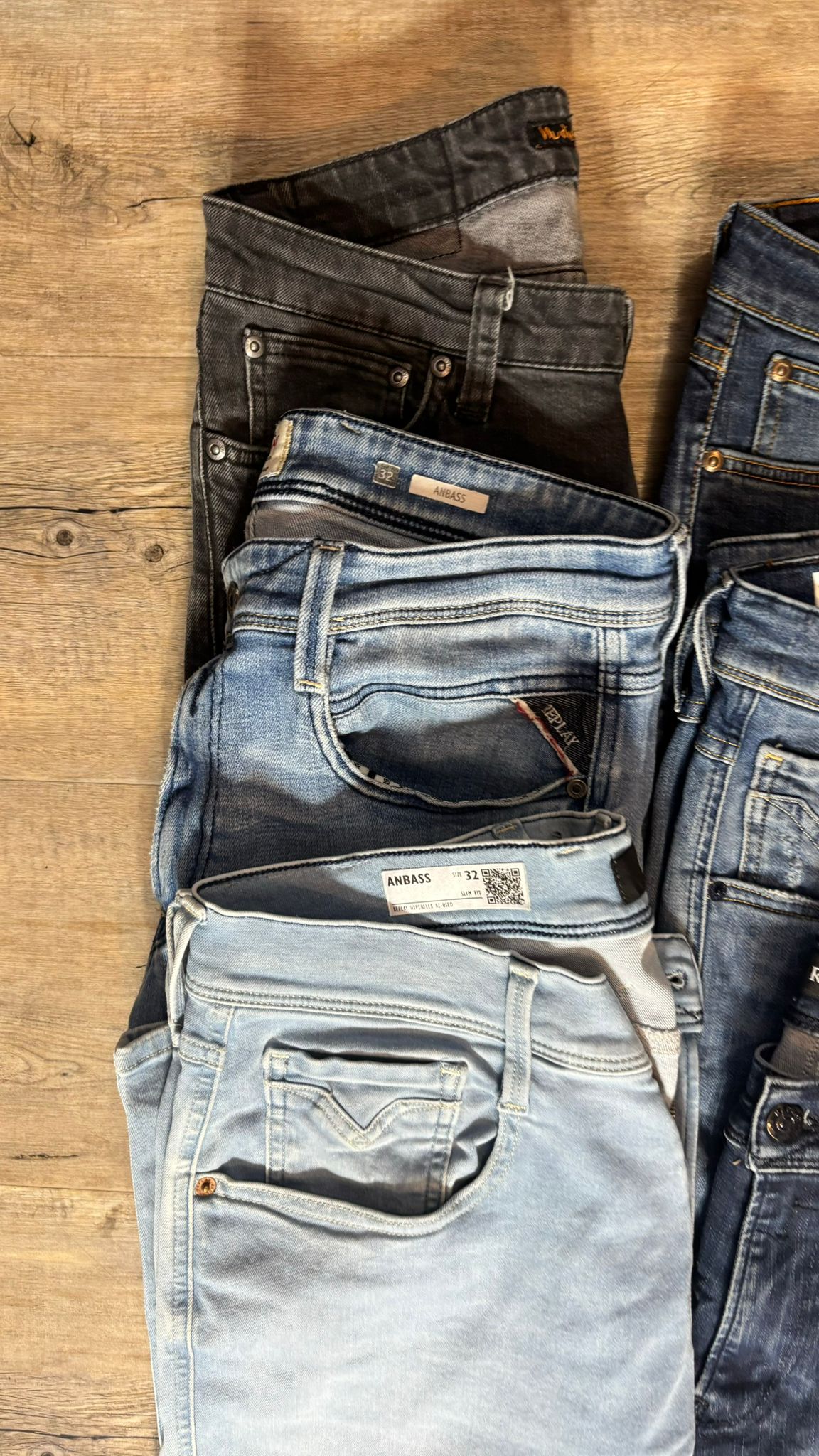 Replay Anbass & Nuide Jeans Bulk x6