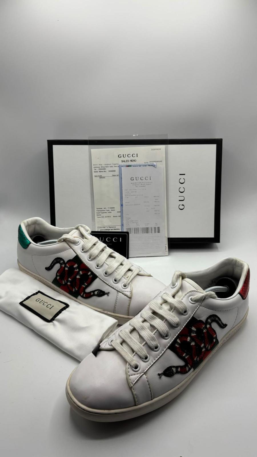 Gucci Ace Snake - 42 EU