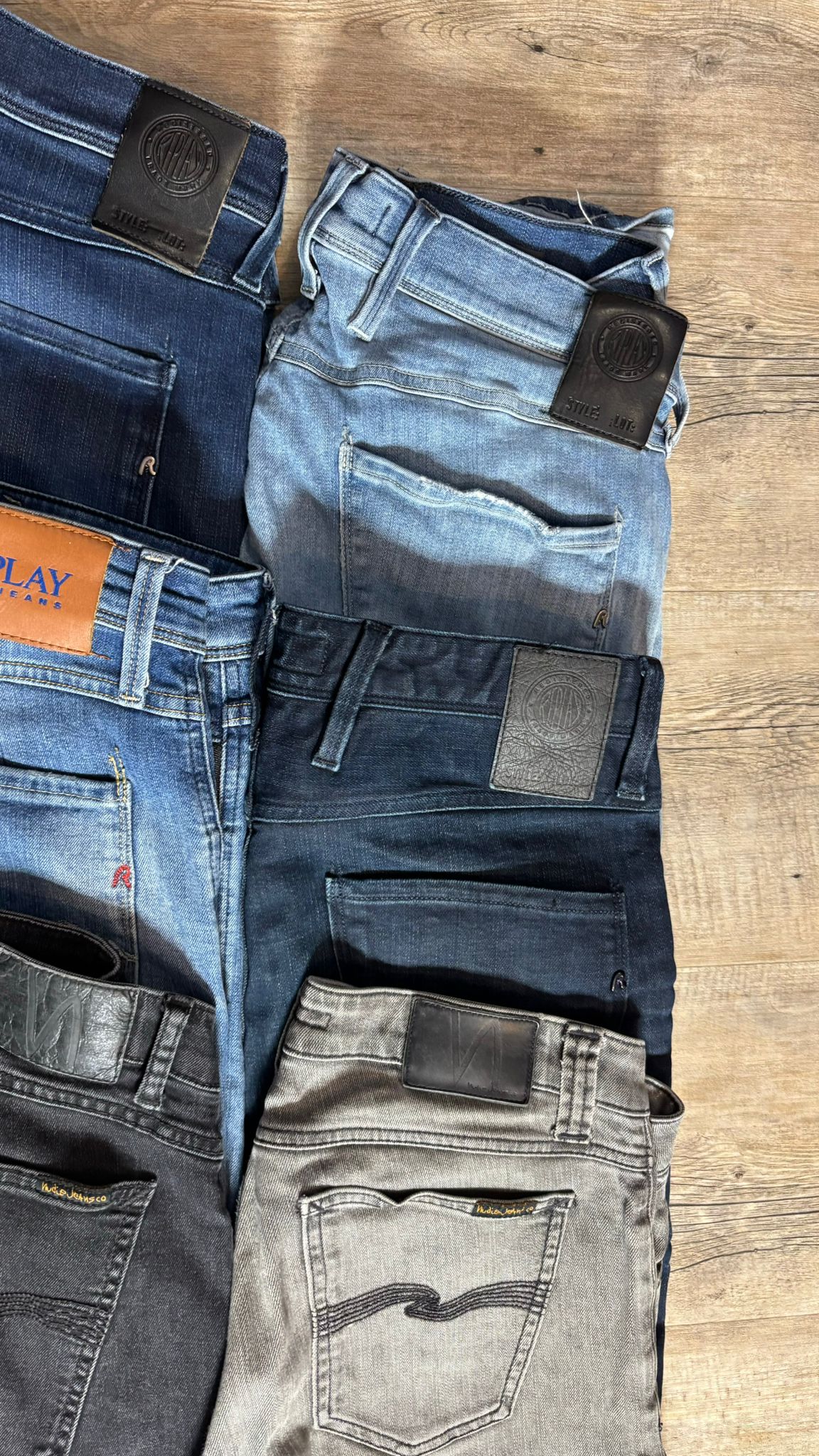 Replay Anbass & Nudie Jeans Bulk x6