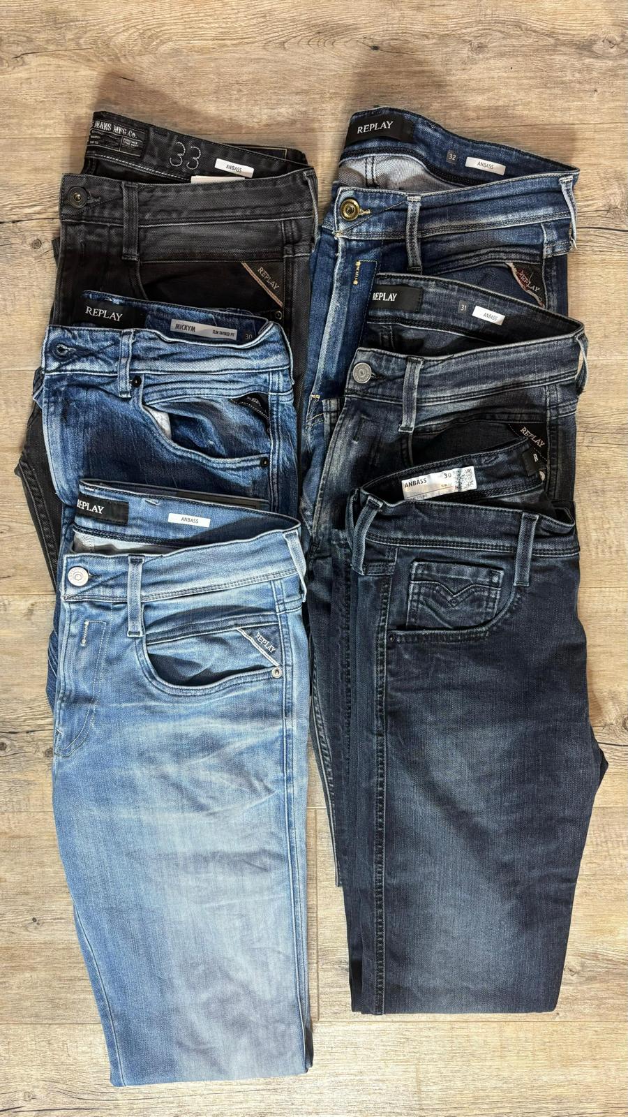 Replay Anbass Jeans Bulk x6
