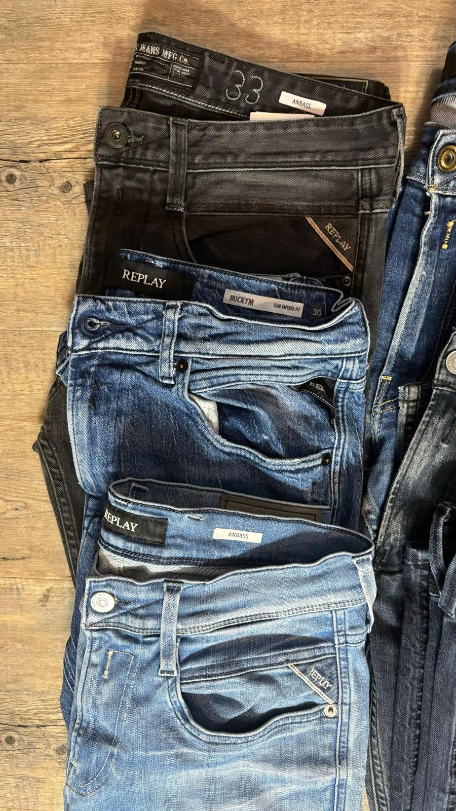Replay Anbass Jeans Bulk x6