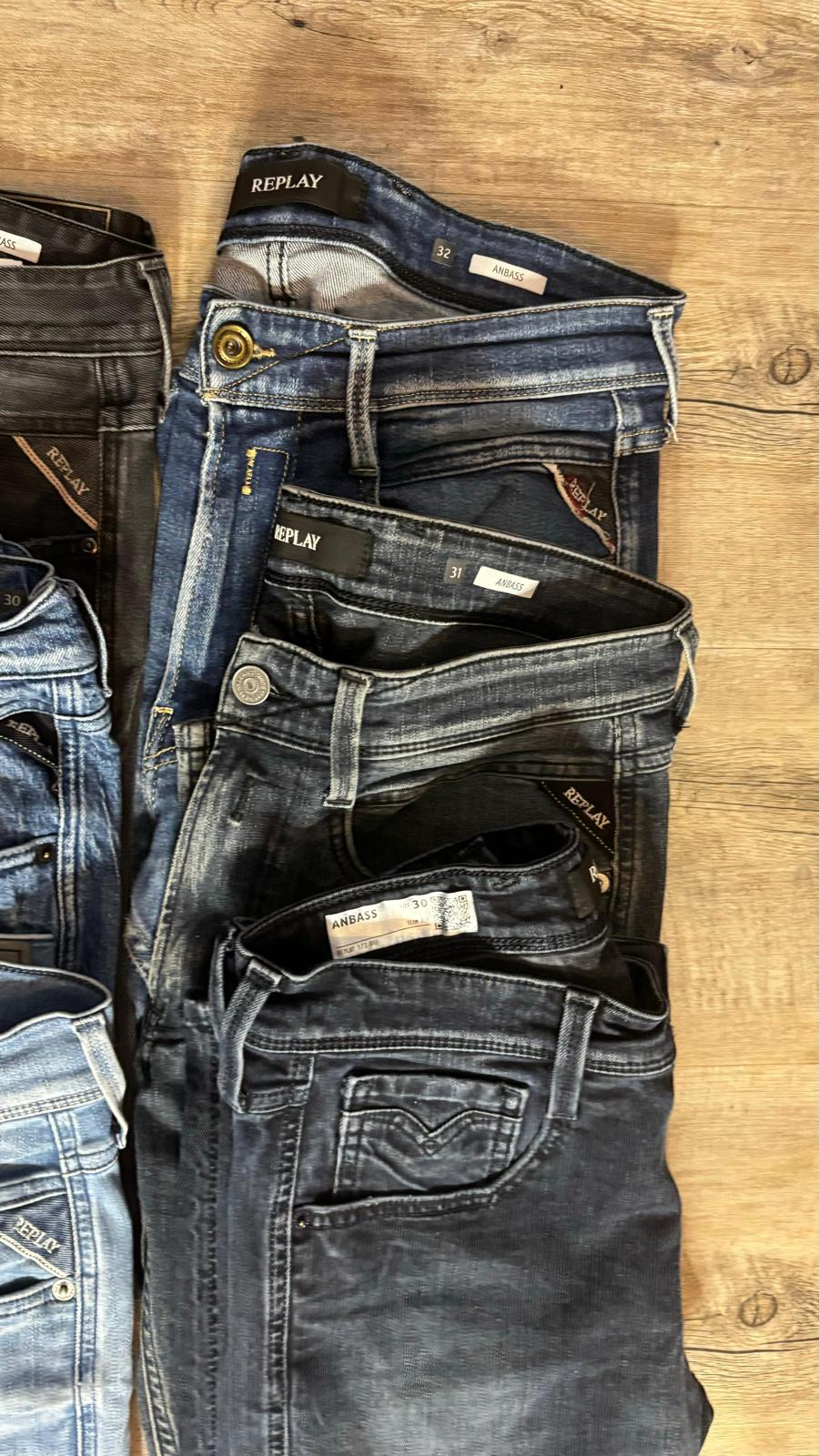 Replay Anbass Jeans Bulk x6