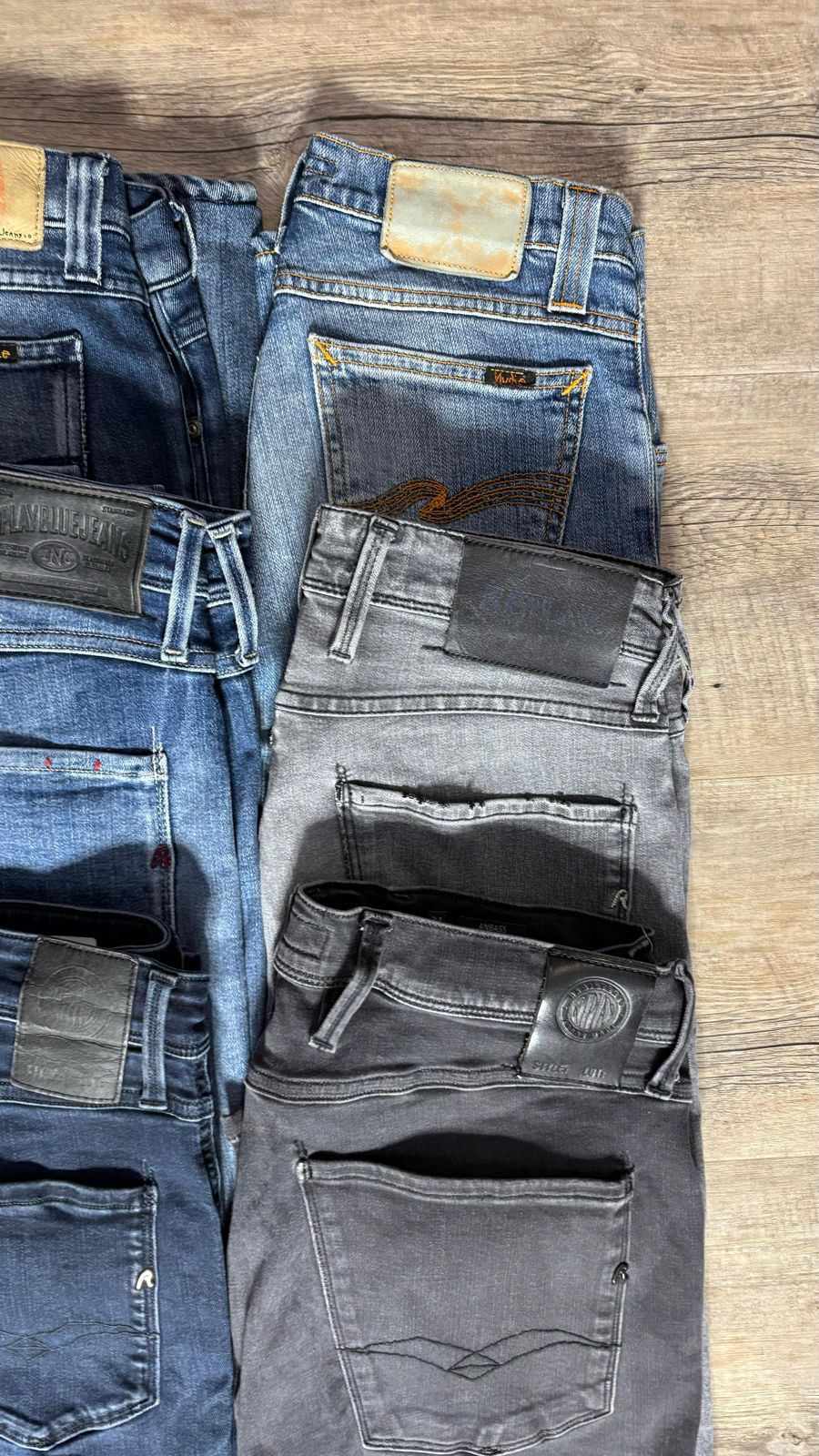 Replay Anbass & Nudie Jeans Bulk x6