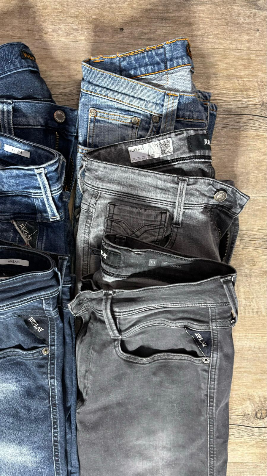 Replay Anbass & Nudie Jeans Bulk x6