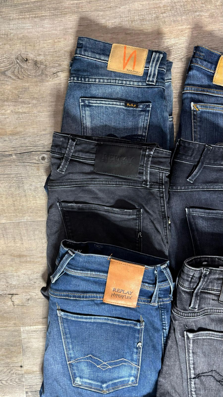 Replay Anbass  & Nudie Jeans Bulk x6