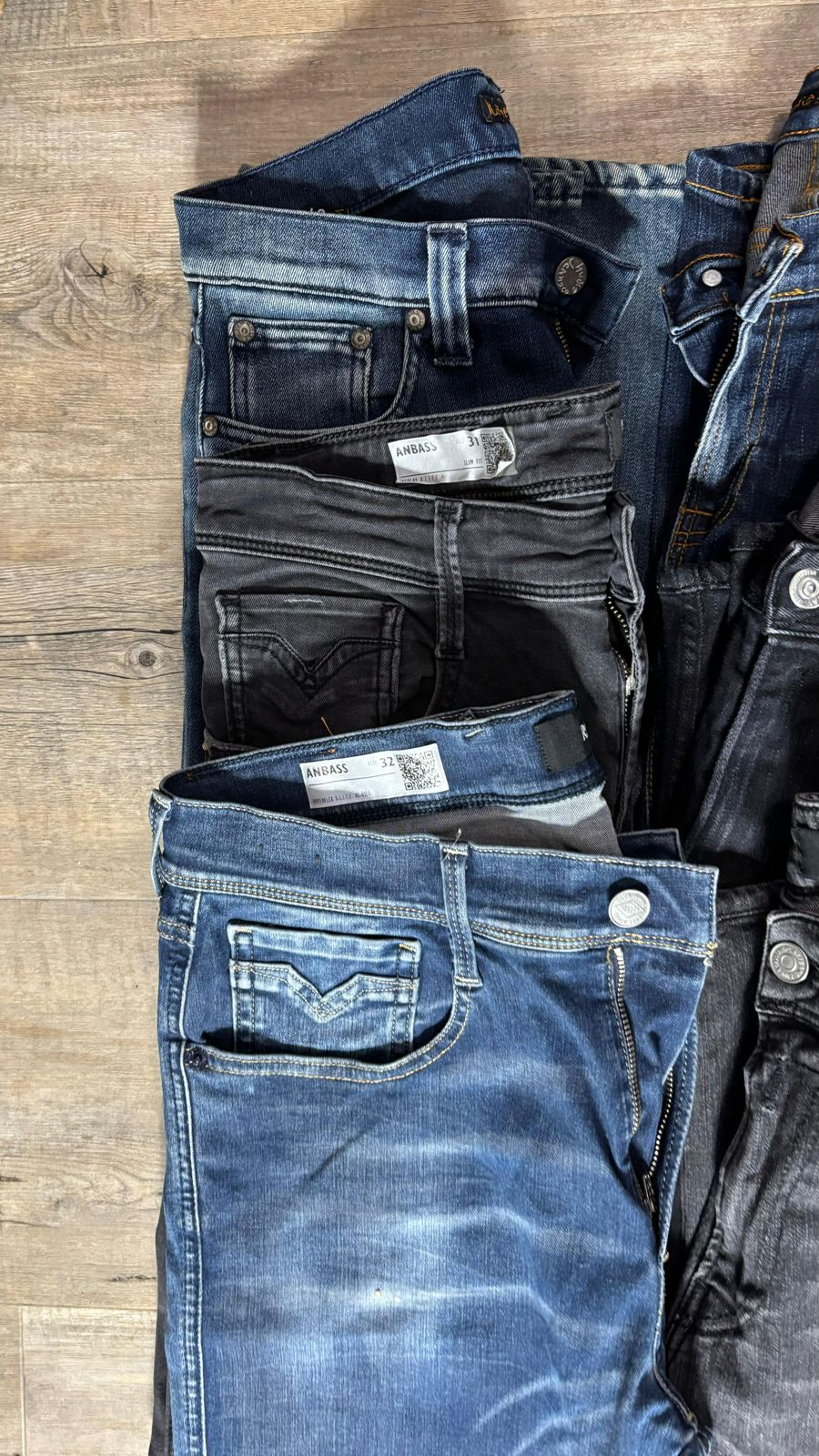 Replay Anbass  & Nudie Jeans Bulk x6