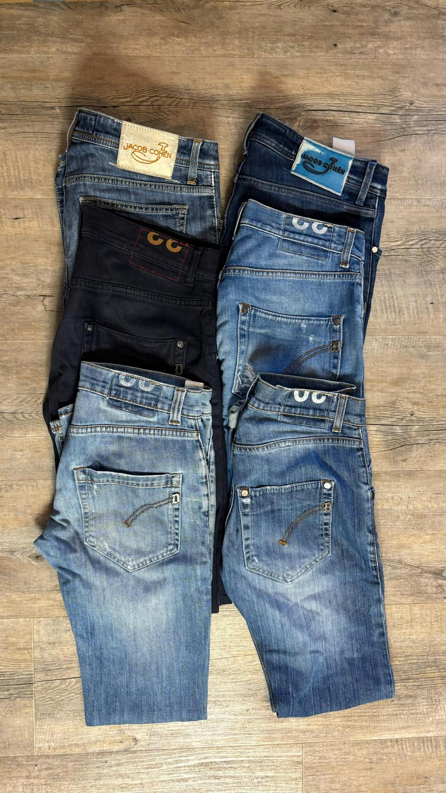 Jacob Cohen & Dondup Jeans Bulk x6