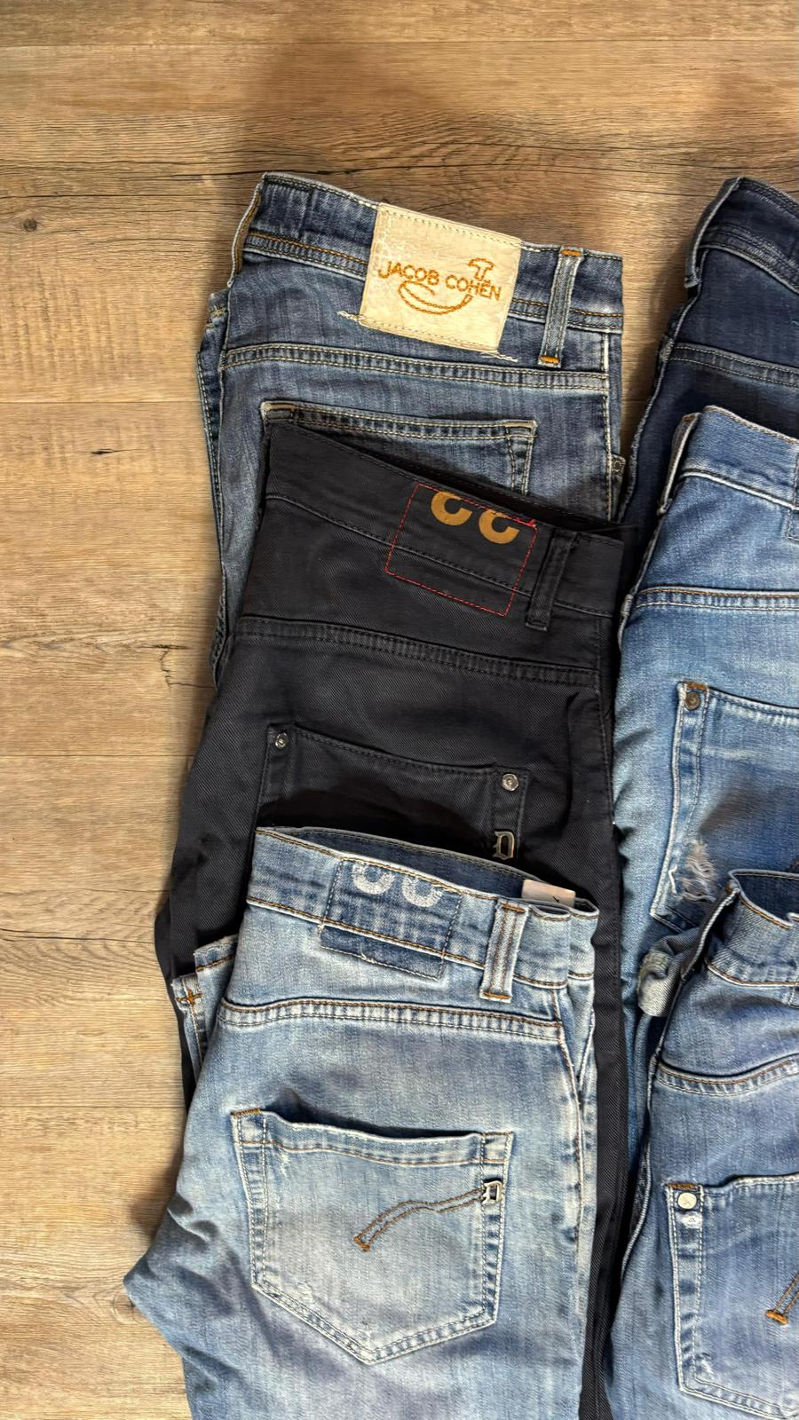 Jacob Cohen & Dondup Jeans Bulk x6
