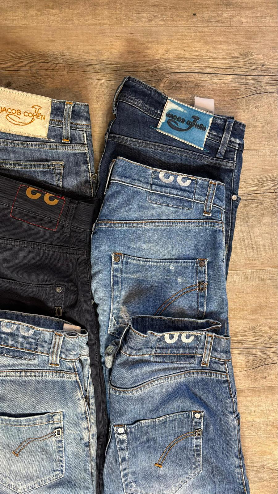 Jacob Cohen & Dondup Jeans Bulk x6
