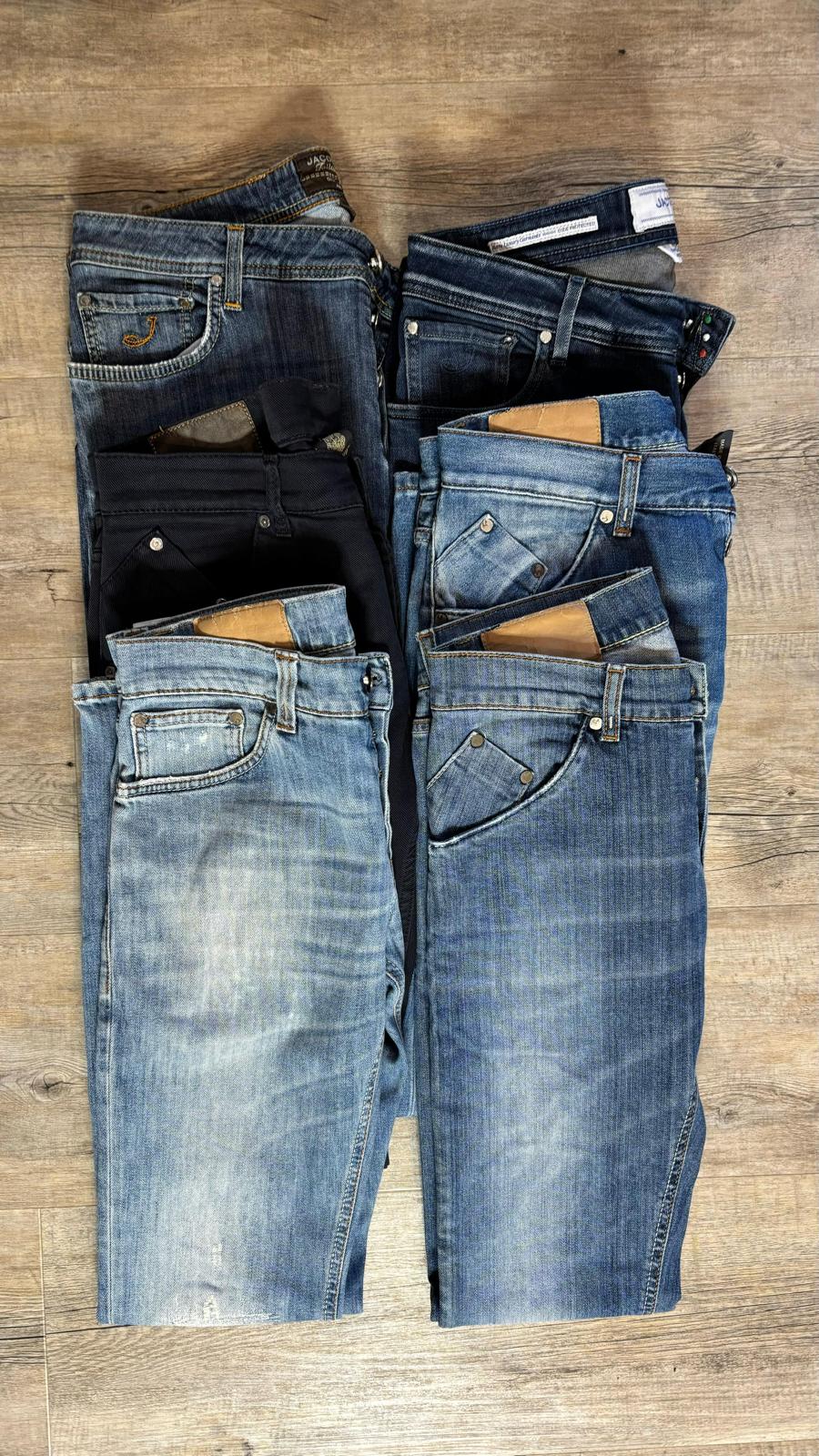 Jacob Cohen & Dondup Jeans Bulk x6