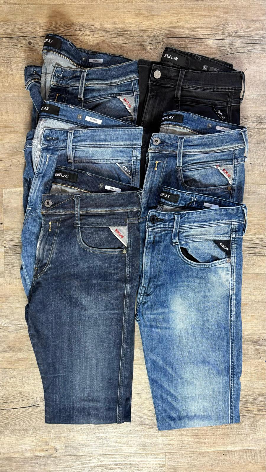 Replay Anbass Jeans Bulk x6
