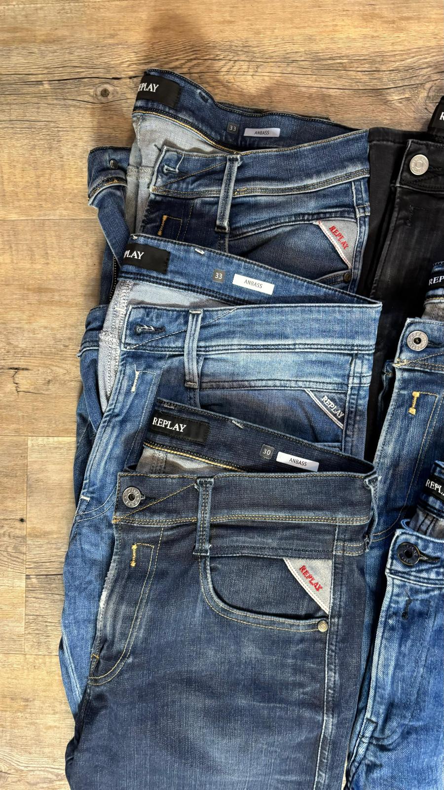 Replay Anbass Jeans Bulk x6