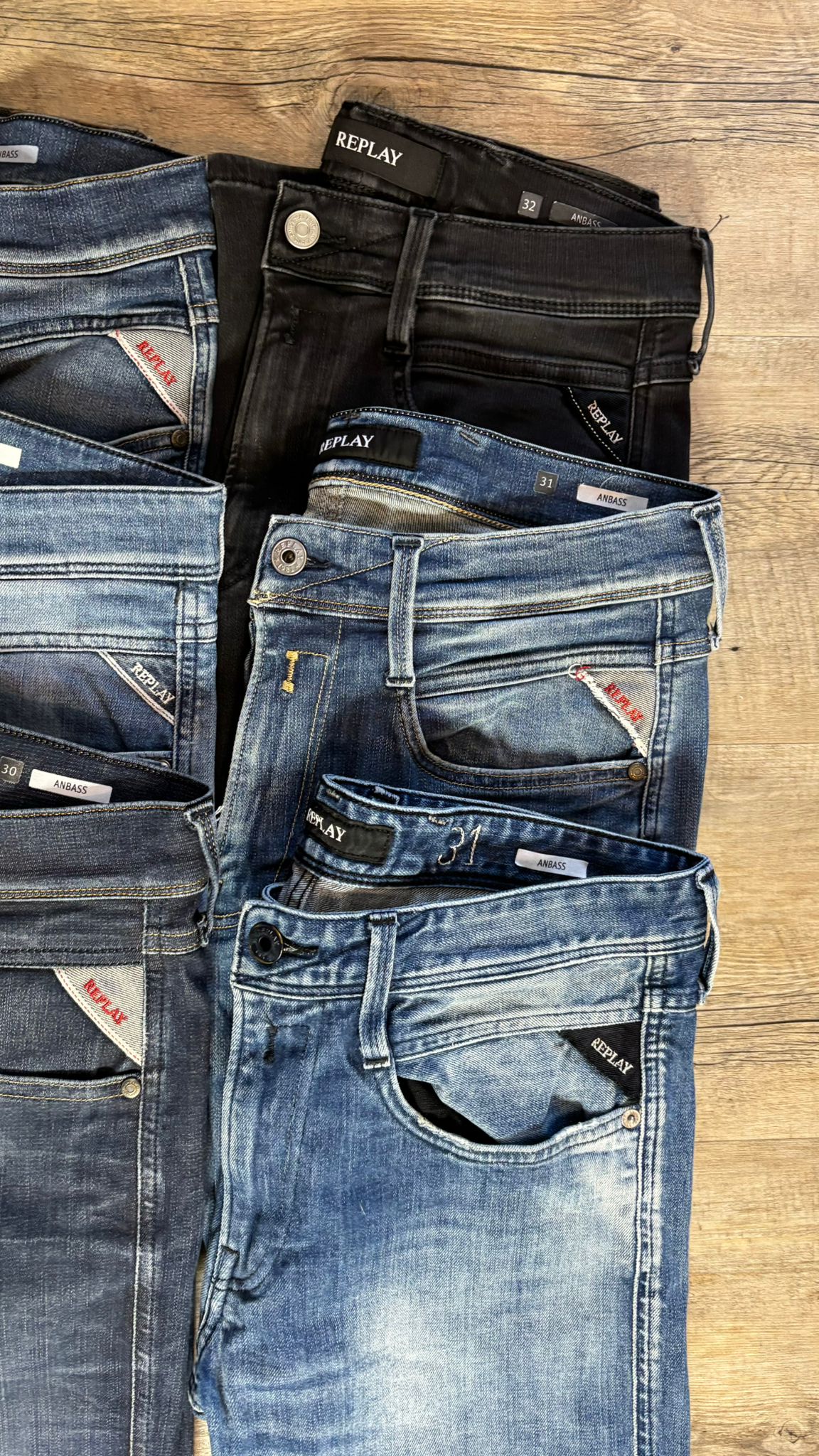 Replay Anbass Jeans Bulk x6