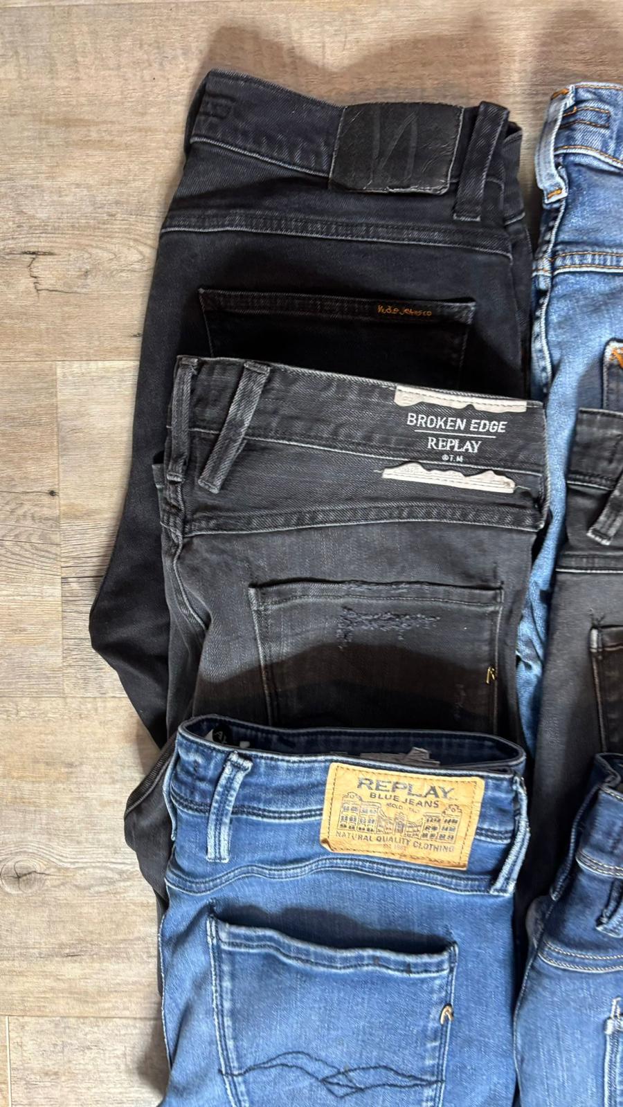 Replay Anbass & Nudie Jeans Bulk x6