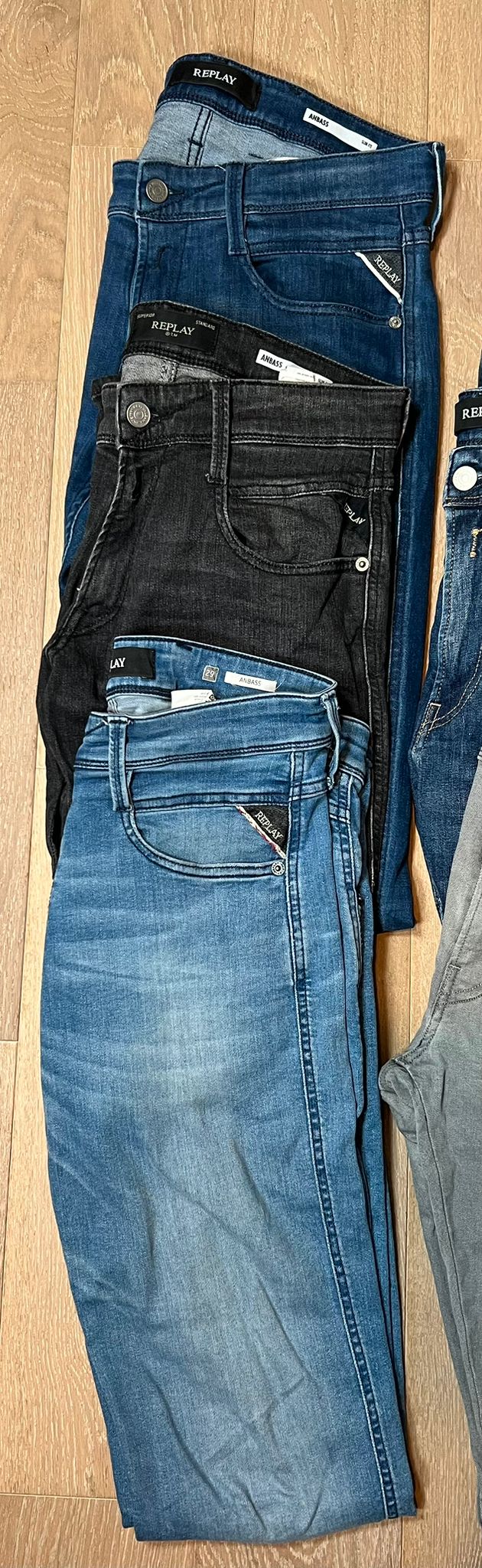 Replay Anbass Jeans Bulk x6