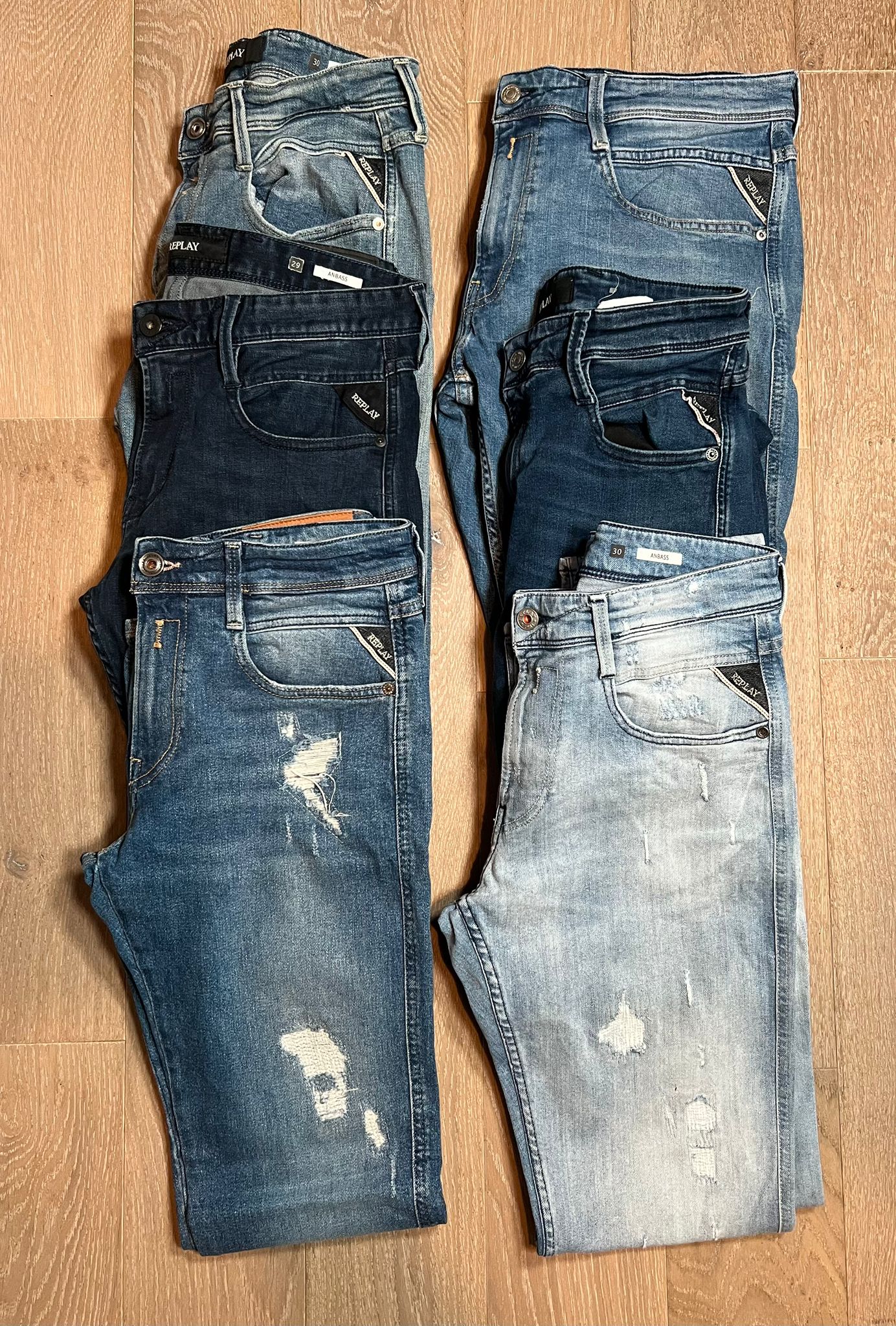 Replay Anbass Jeans Bulk x6