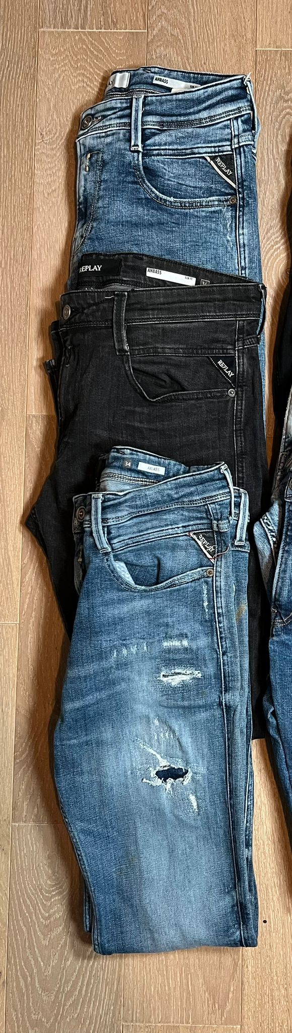 Replay Anbass Jeans Bulk x6