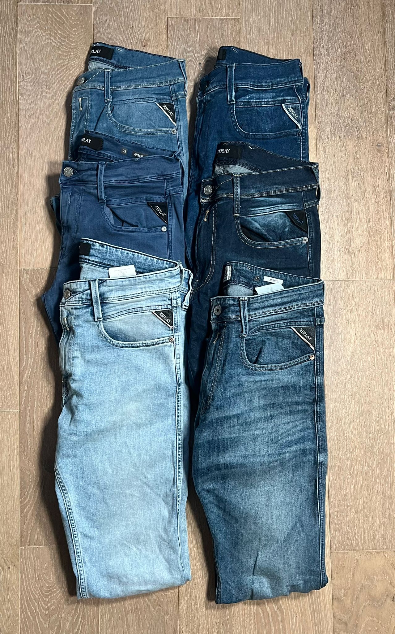 Replay Anbass Jeans Bulk x6