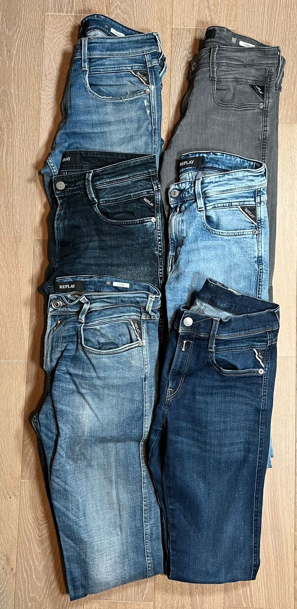 Replay Anbass Jeans Bulk x6