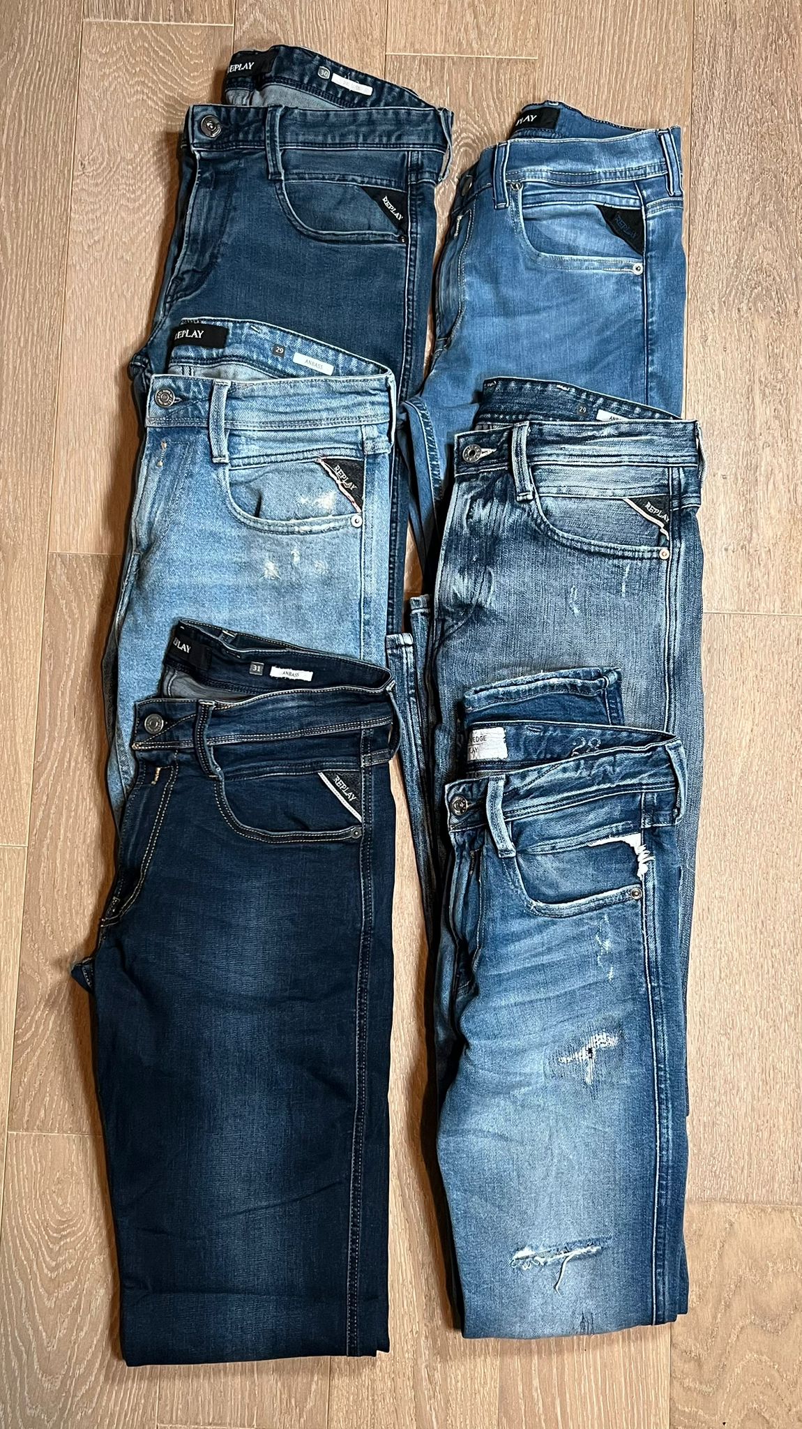 Replay Anbass Jeans Bulk x6