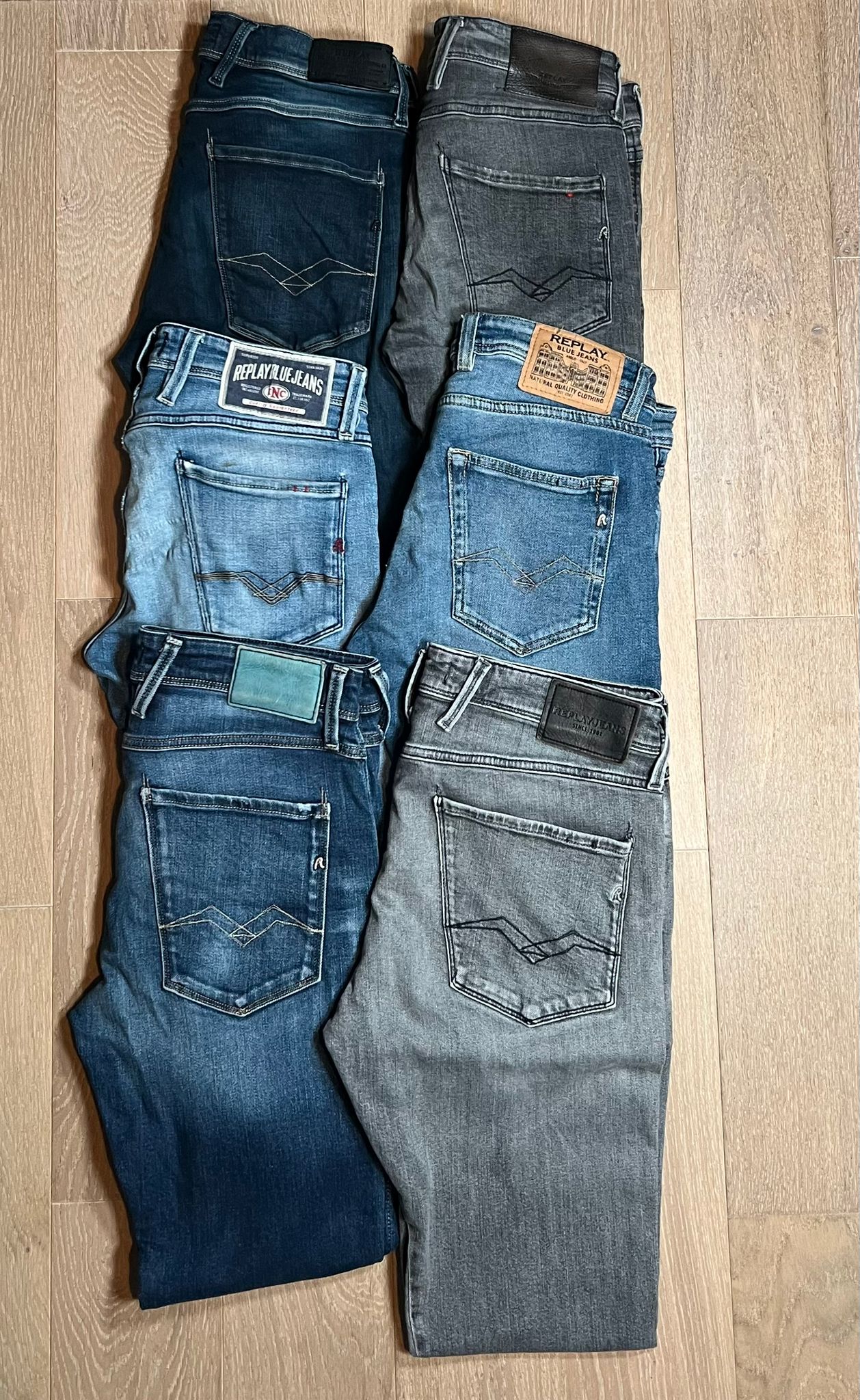 Replay Anbass Jeans Bulk x6