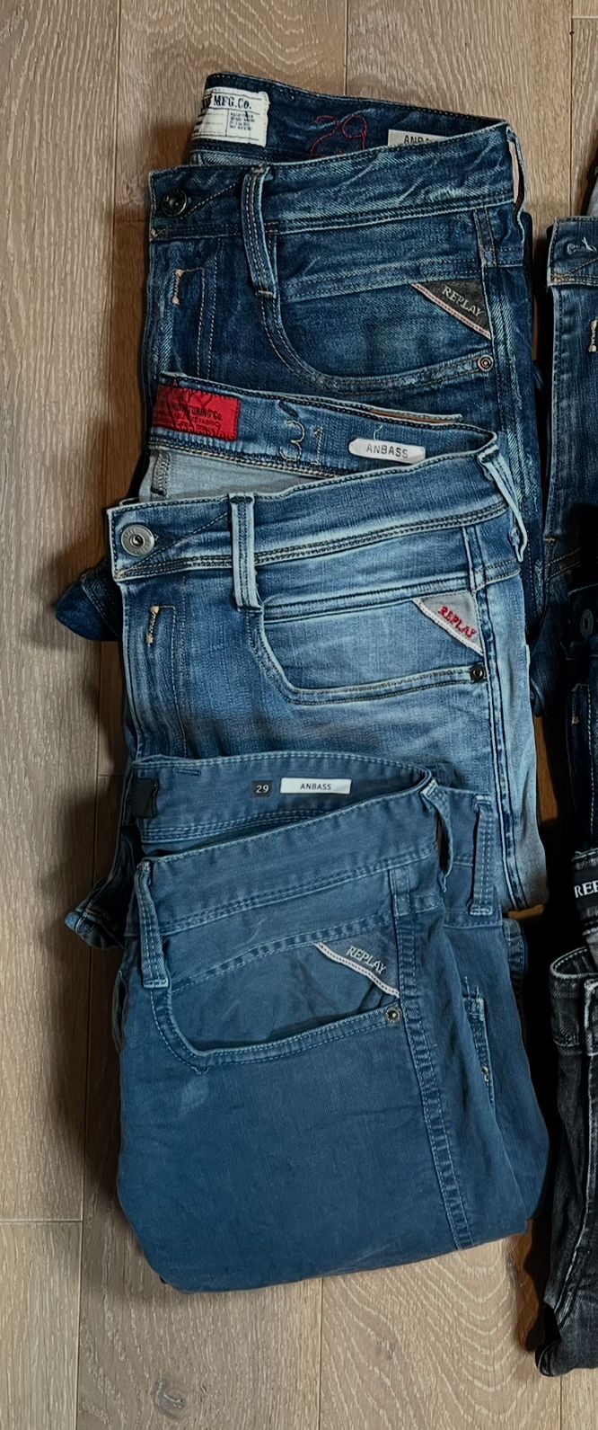 Replay Anbass Jeans Bulk x6