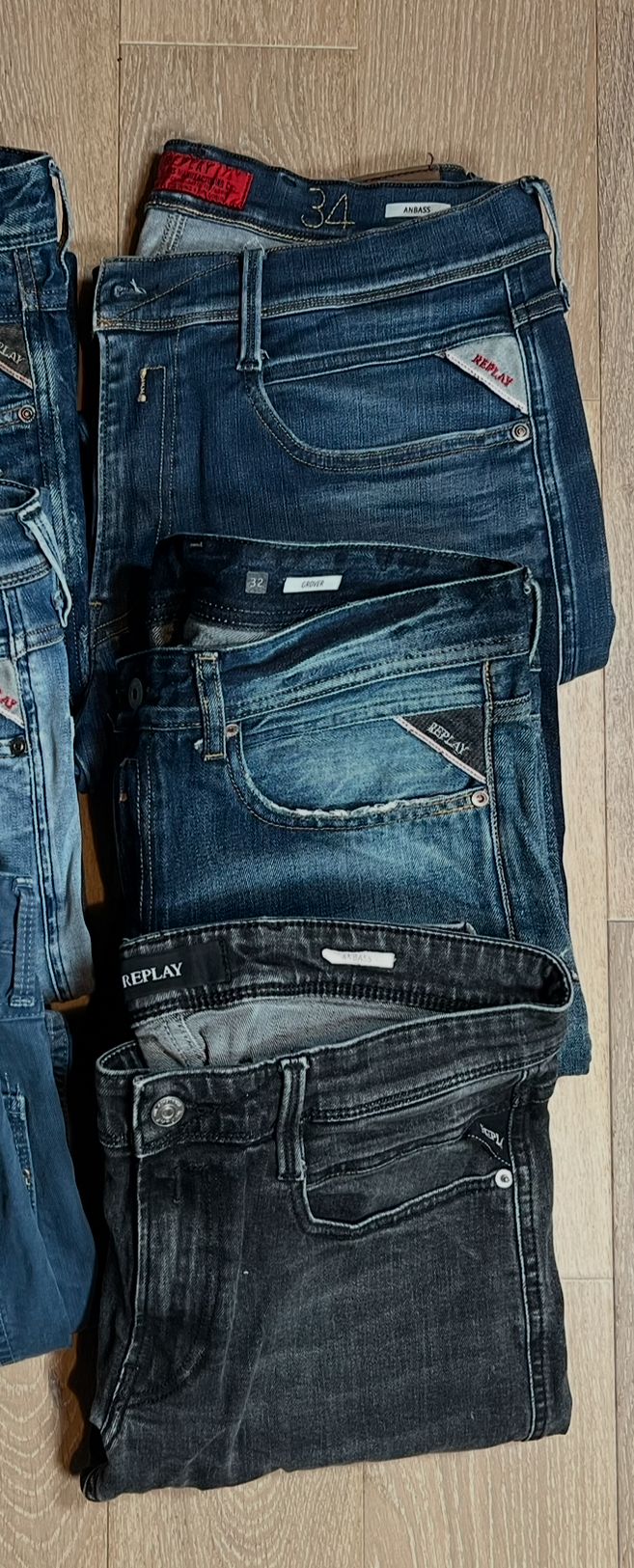 Replay Anbass Jeans Bulk x6