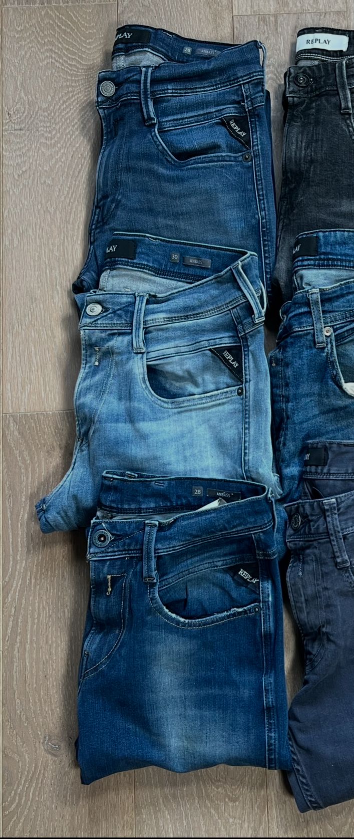 Replay Anbass Jeans Bulk x6