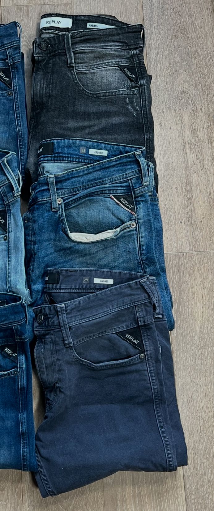 Replay Anbass Jeans Bulk x6