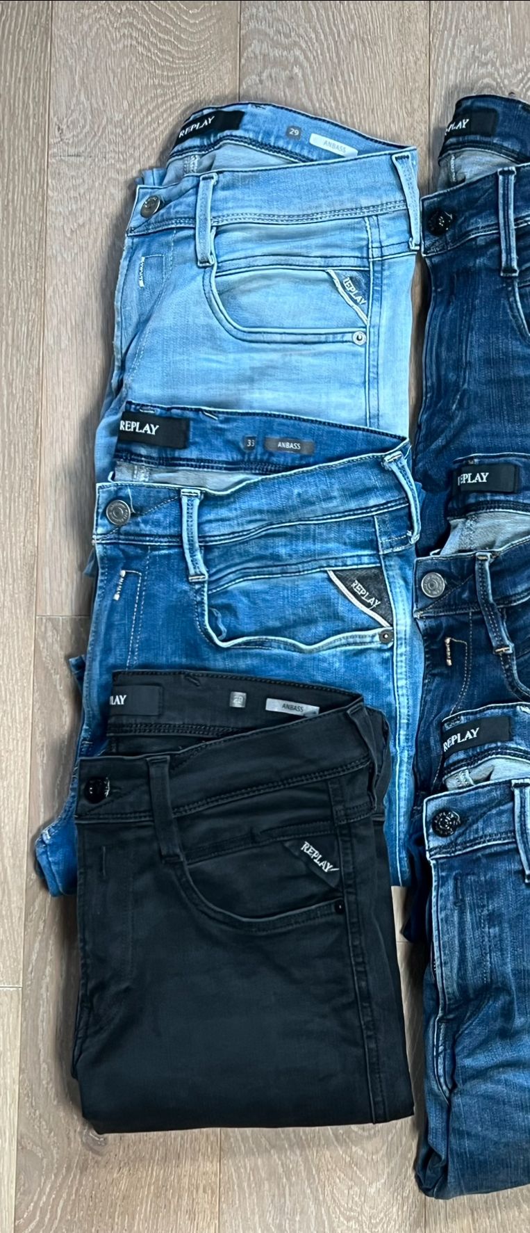 Replay Anbass Jeans Bulk x6