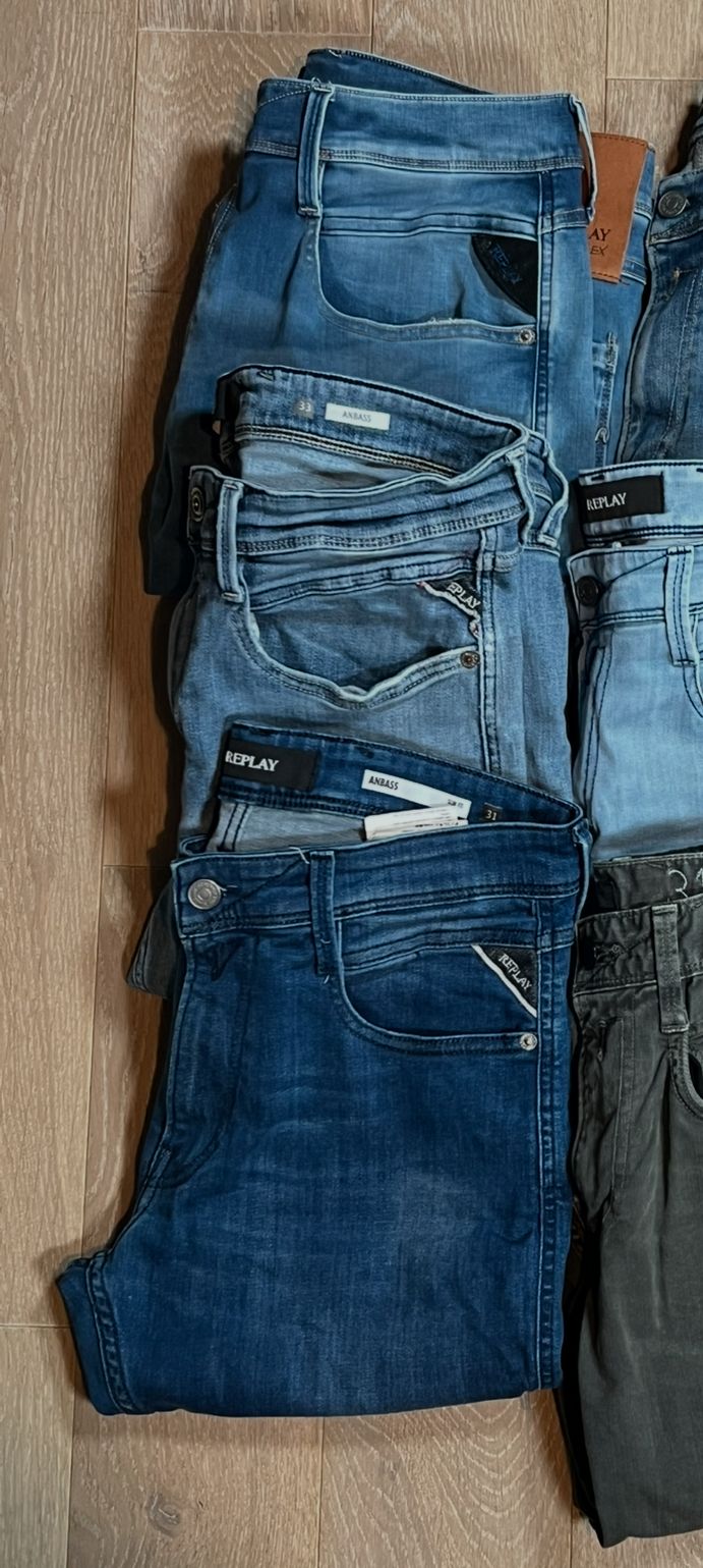Replay Anbass Jeans bulk x6