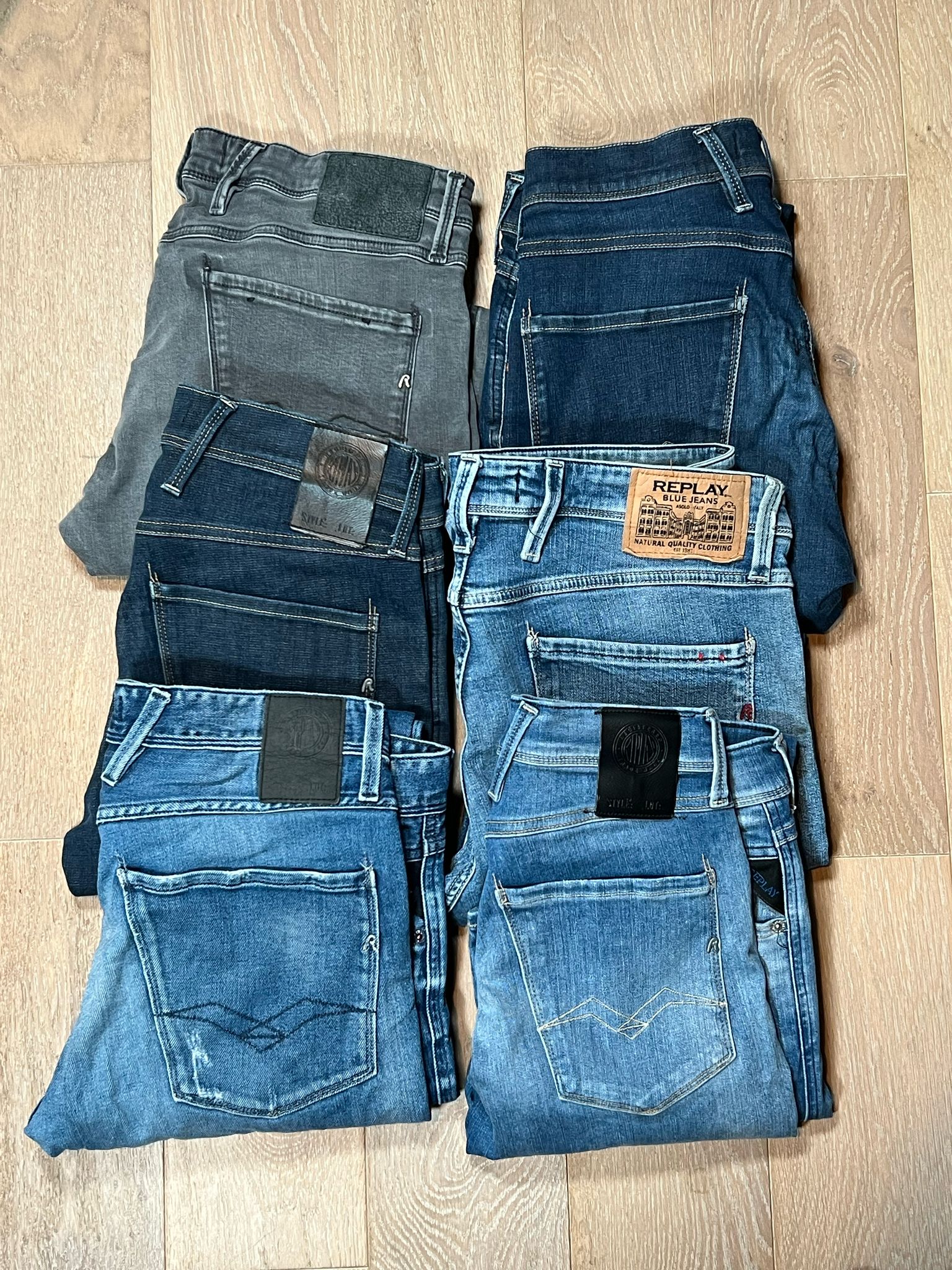 Replay Anbass Jeans Bulk x6