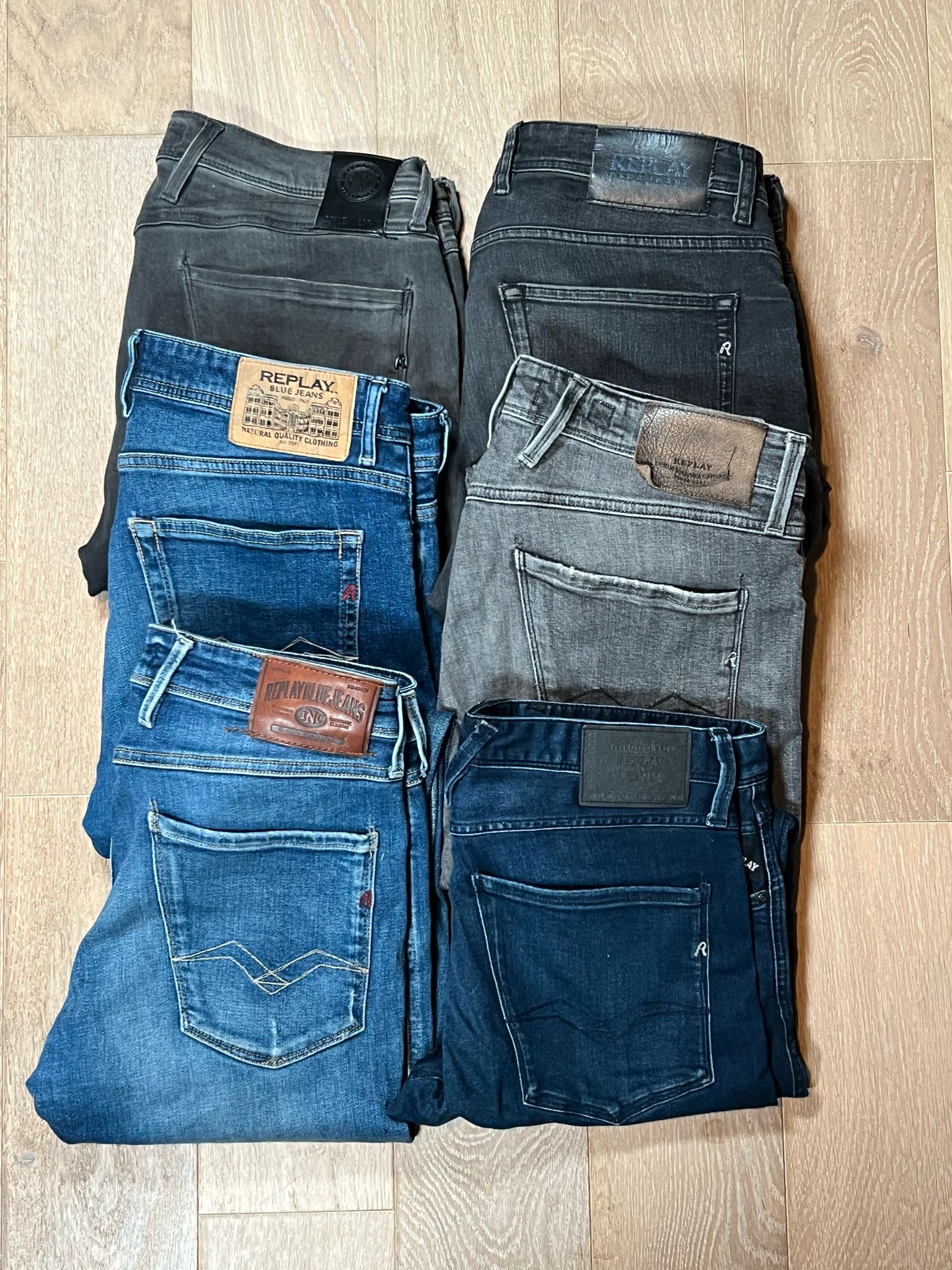 Replay Anbass Jeans Bulk x6