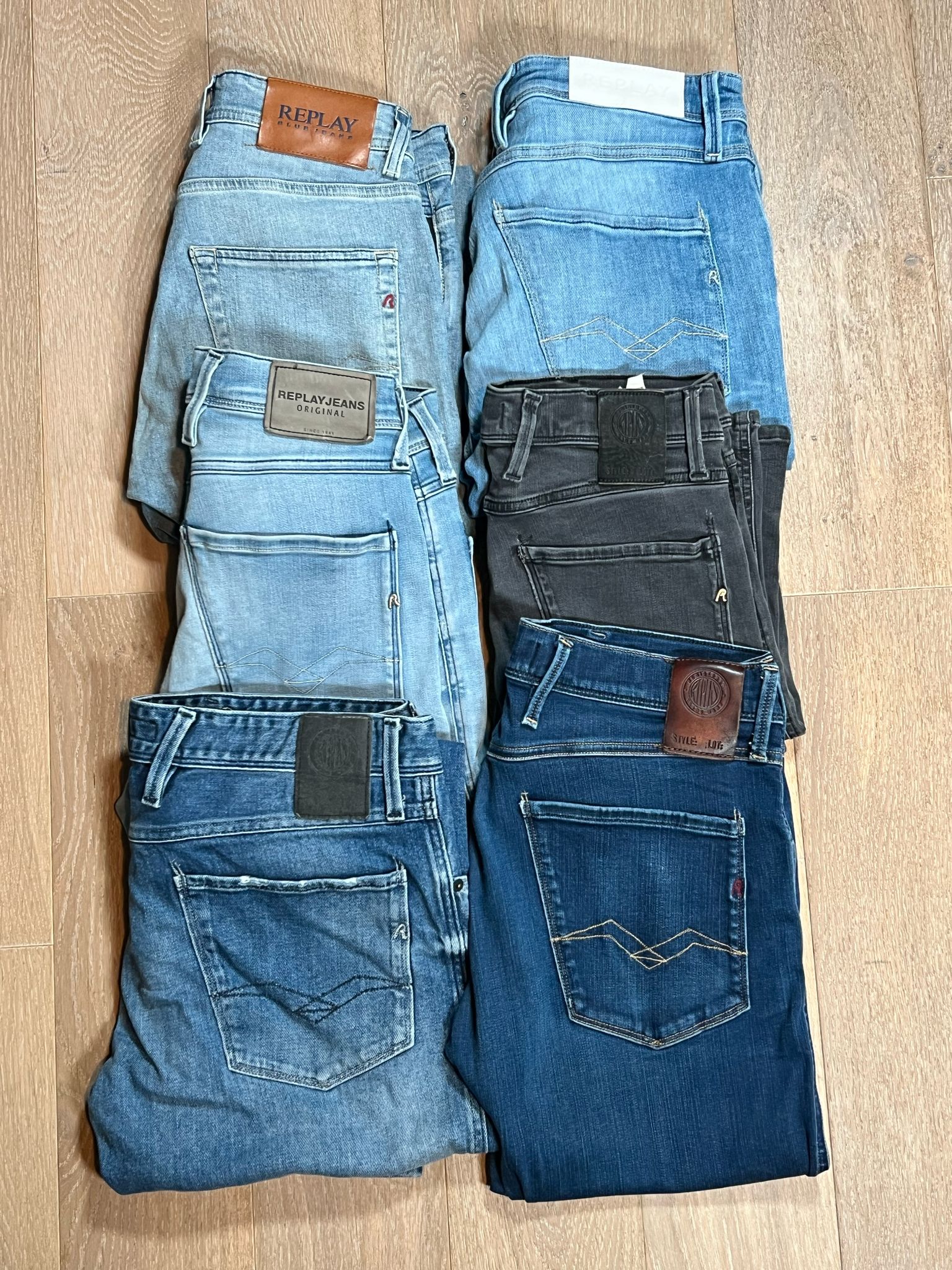 Replay Anbass Jeans Bulk x6